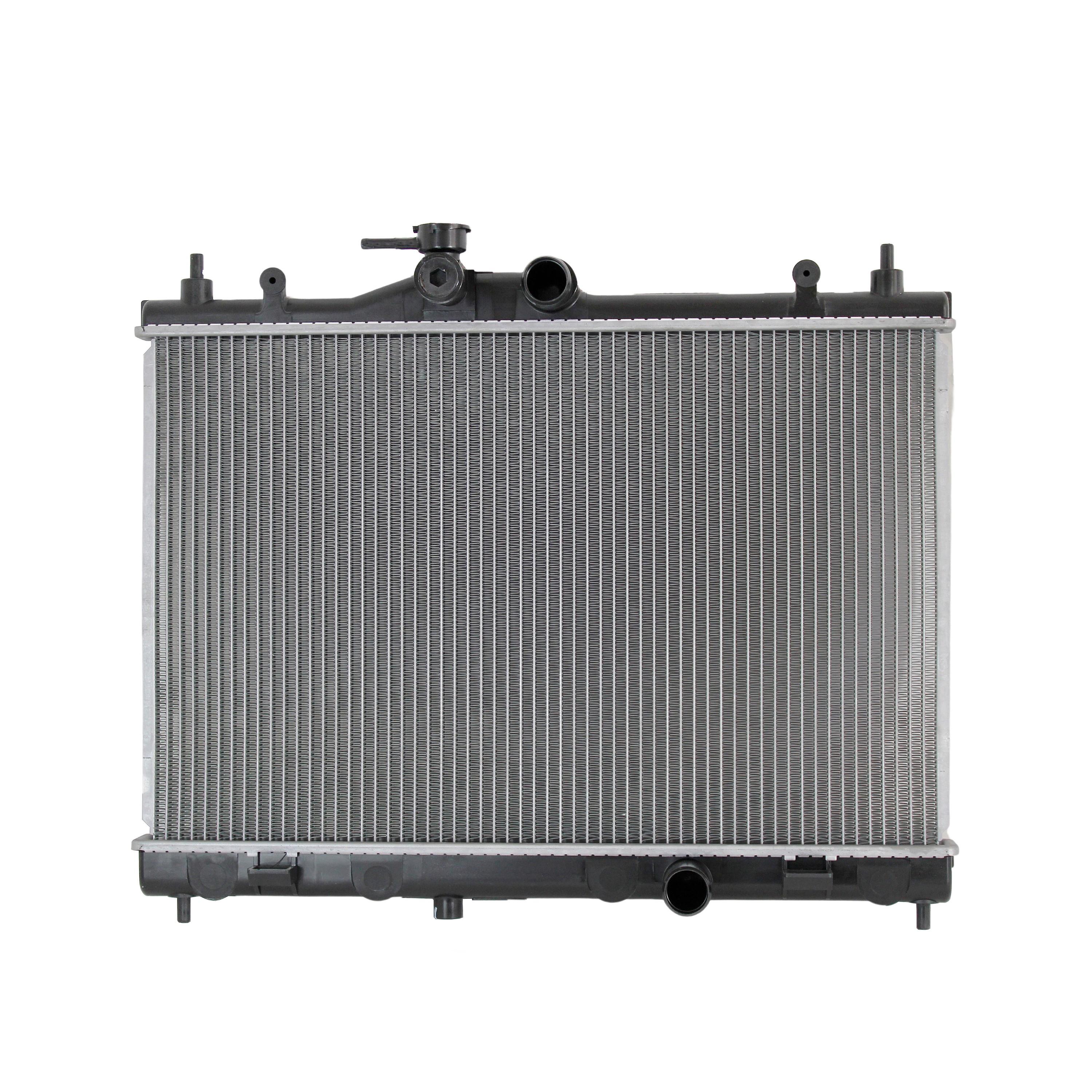 Radiador Automotriz Nissan Tiida Versa T/M 07-11 16mm Tubo Soldado marca Deyac