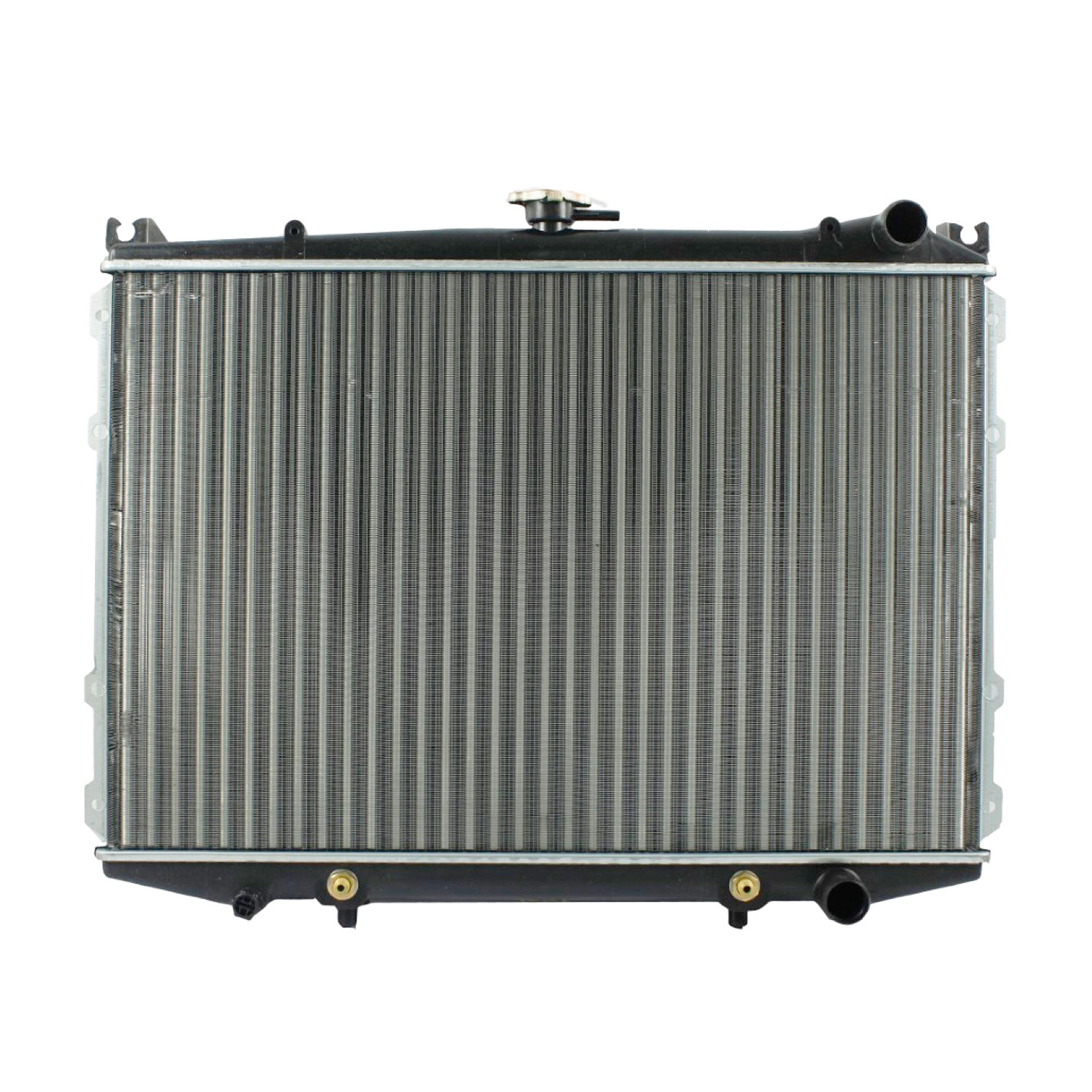 Radiador Automotríz Nissan D21 Pathfinder Pick Up T/A 86-97 34mm Aluminio M marca Deyac