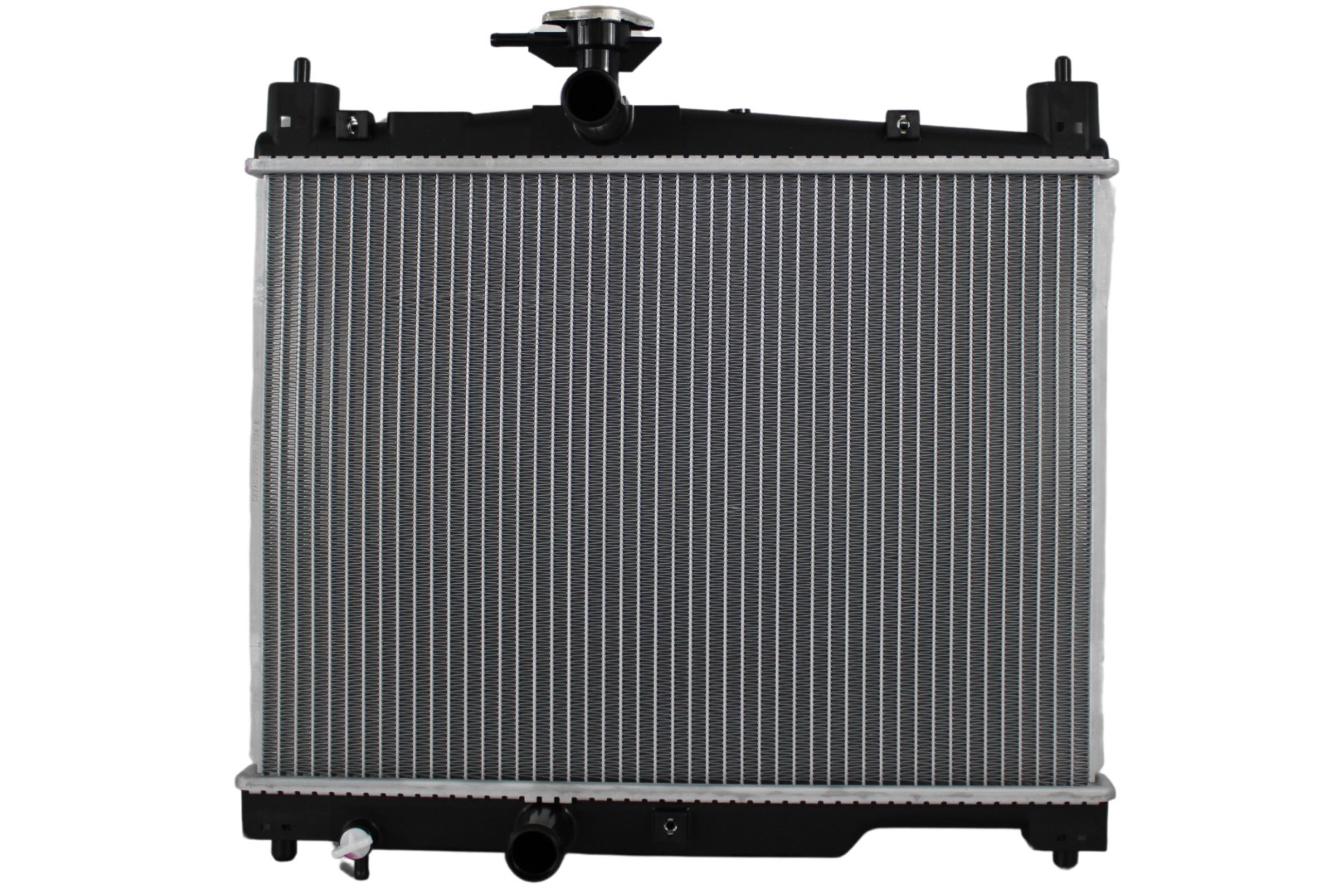Radiador Automotriz Toyota Yaris c/gollete  T/M 98-04 16mm Tubo Soldado marca Deyac
