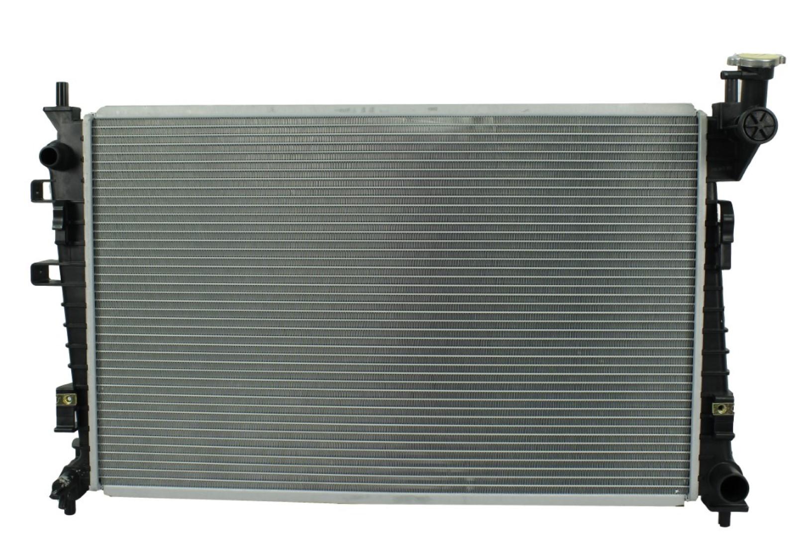 Radiador Automotriz Ford Focus Ambiente, Sport, ST T/A T/M 08-11 16mm Tubo Soldado marca Deyac