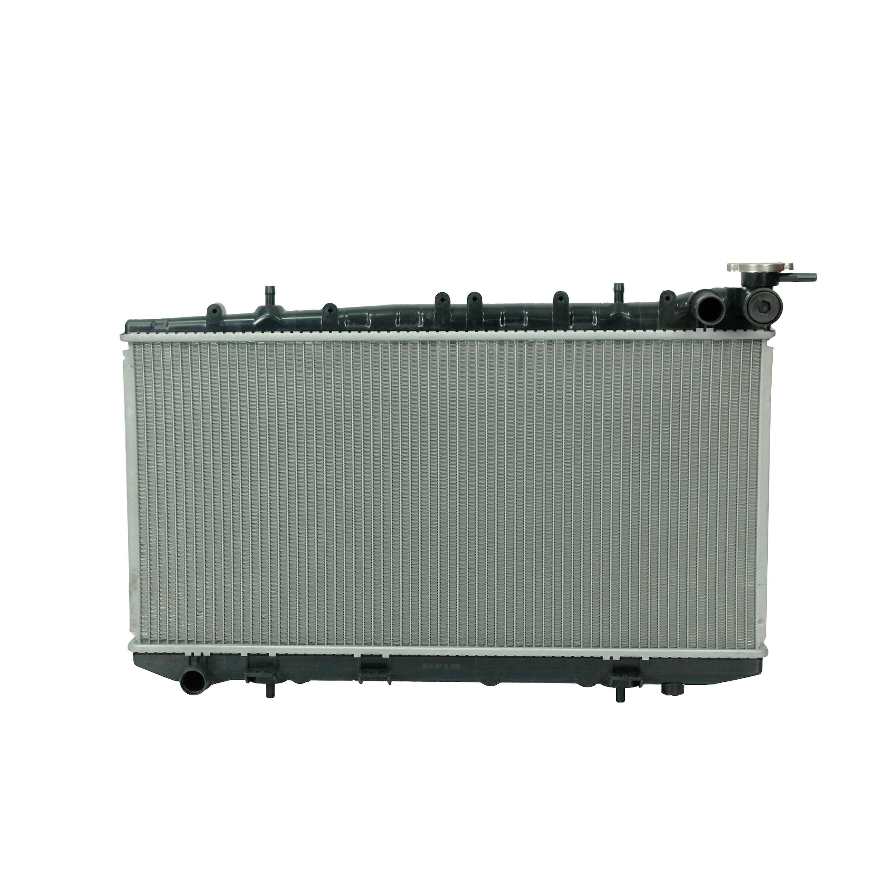 Radiador Automotriz Nissan NX Tsuru GS,GSI,GSII,Austero, Sentra,GXE, Tsubame T/M 91-15 16mm Tubo Soldado marca Deyac