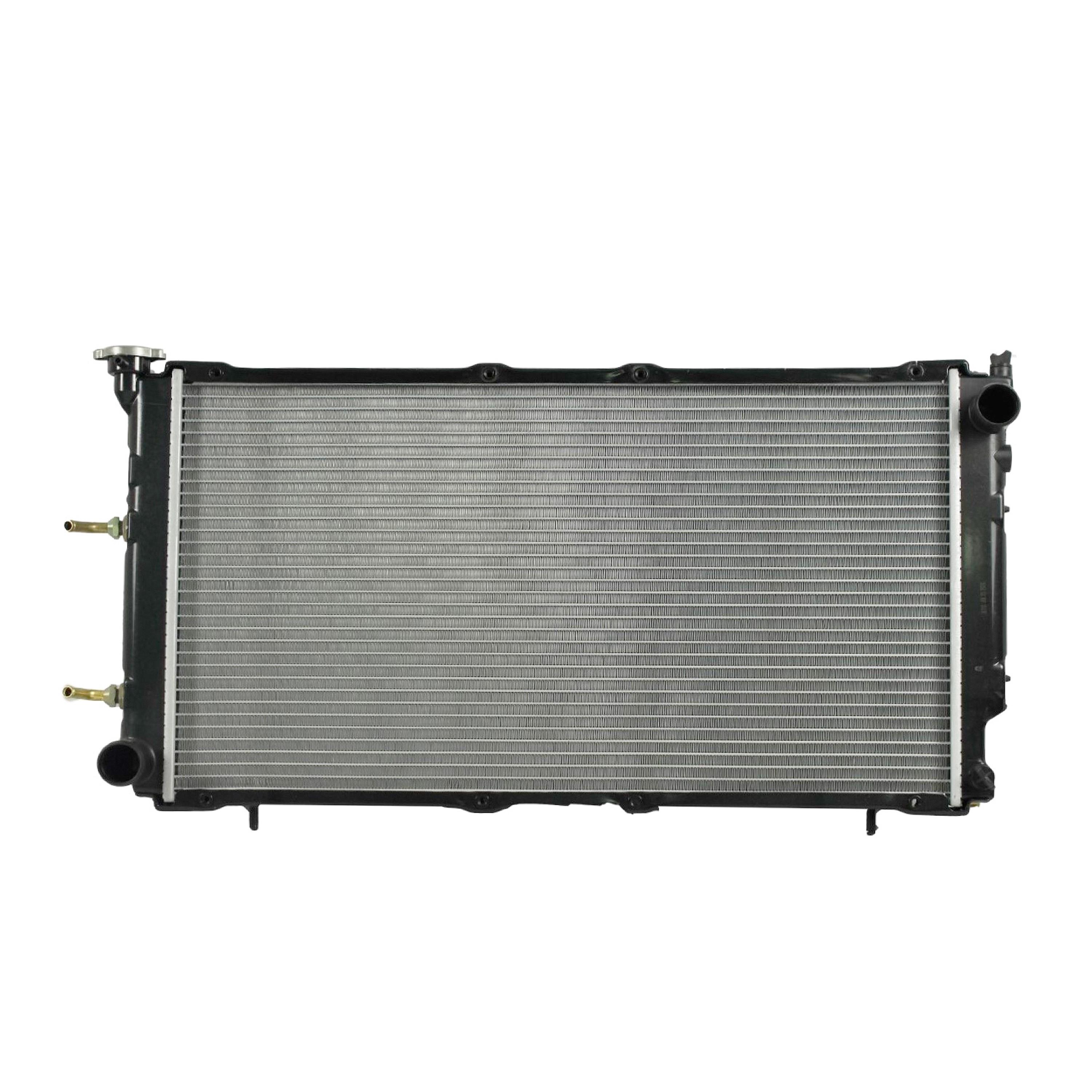 Radiador Automotriz Subaru Legacy 4x4 Alpine, Touring T/A 91-94 16mm Tubo Soldado marca Deyac