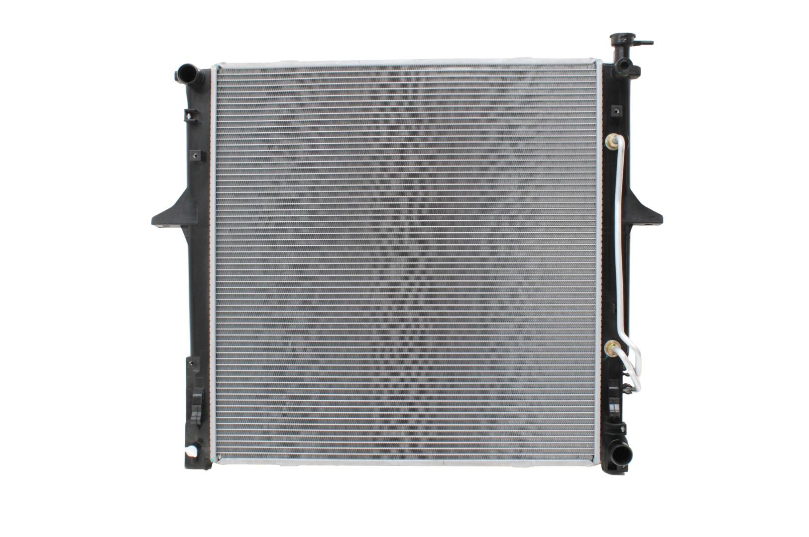 Radiador Automotriz Kia Borrego EX LX T/A 09-11 26mm Tubo Soldado marca Deyac
