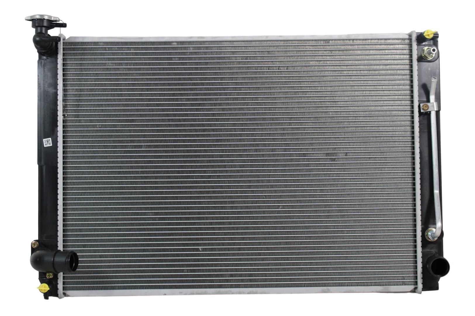 Radiador Automotriz Lexus Toyota RX350 Sienna T/A 07-10 16mm Tubo Soldado marca Deyac