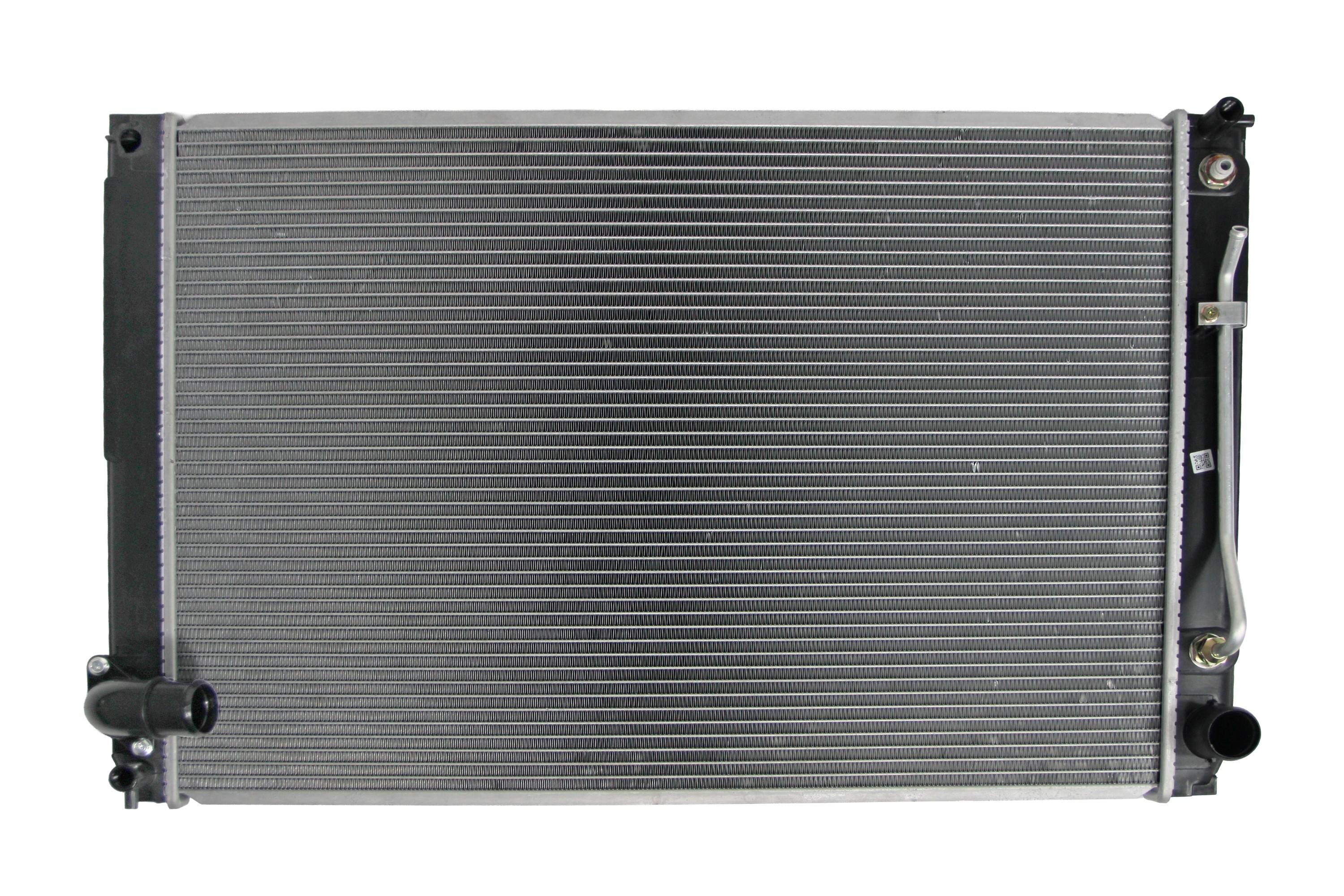Radiador Automotriz Lexus Toyota RX350 Sienna T/A 07-10 26mm Tubo Soldado marca Deyac