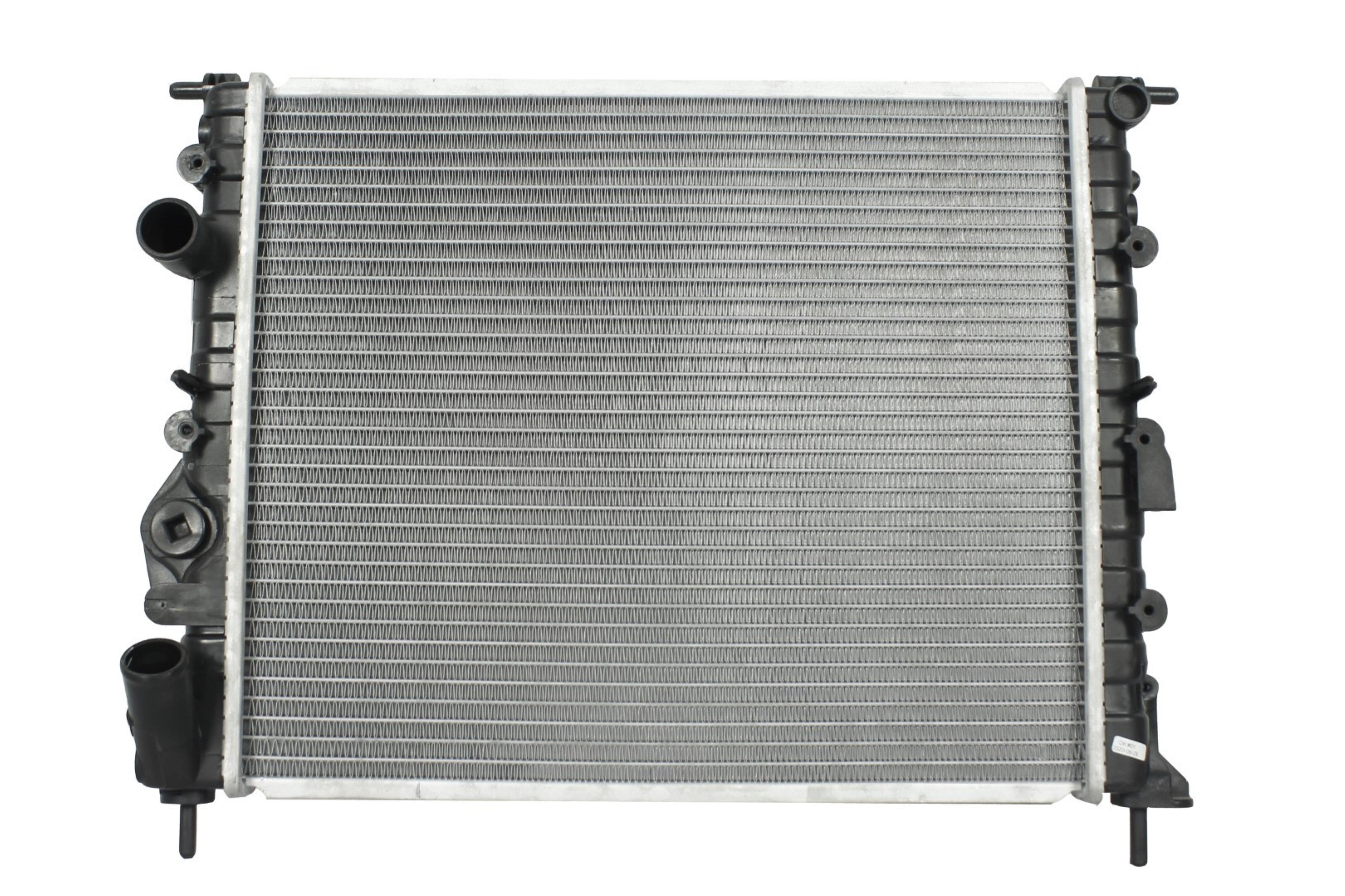 Radiador Automotriz Nissan Aprio Clio, Kangoo, Megane, Kubistan T/M 05-10 16mm Tubo Soldado marca Deyac