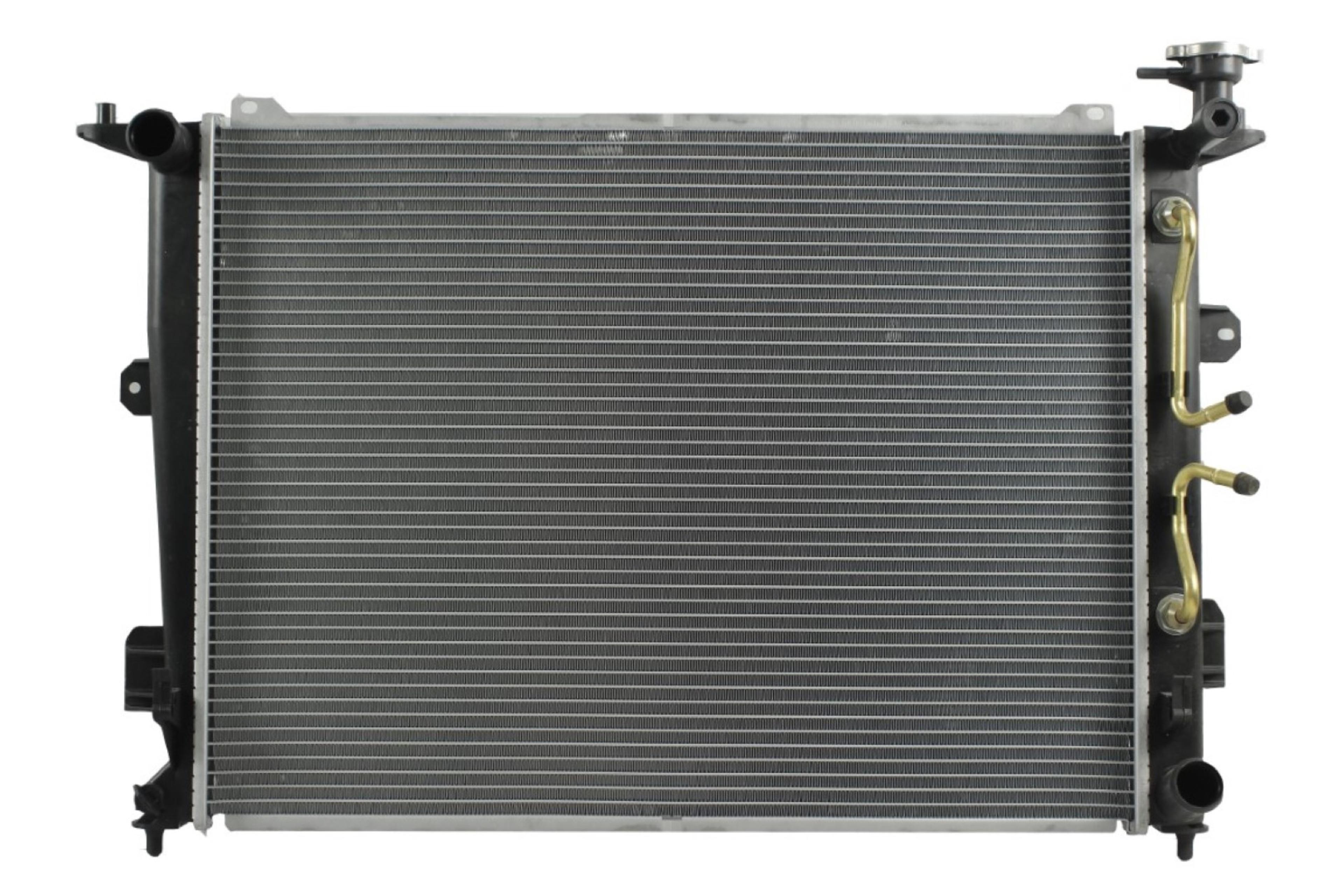 Radiador Automotriz Hyundai Genesis T/A 09-10 16mm Tubo Soldado marca Deyac
