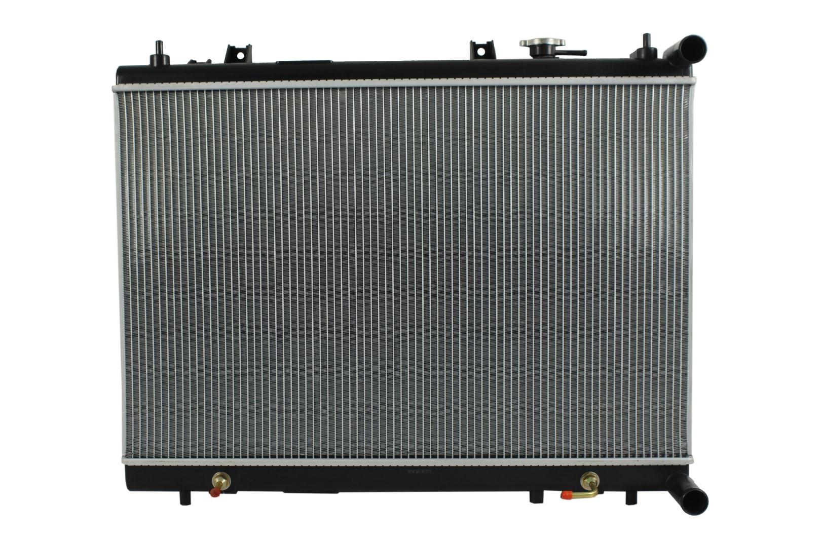 Radiador Automotriz Nissan Infiniti JX35 Q60, Pathfinder T/A 13-17 26mm Tubo Soldado marca Deyac