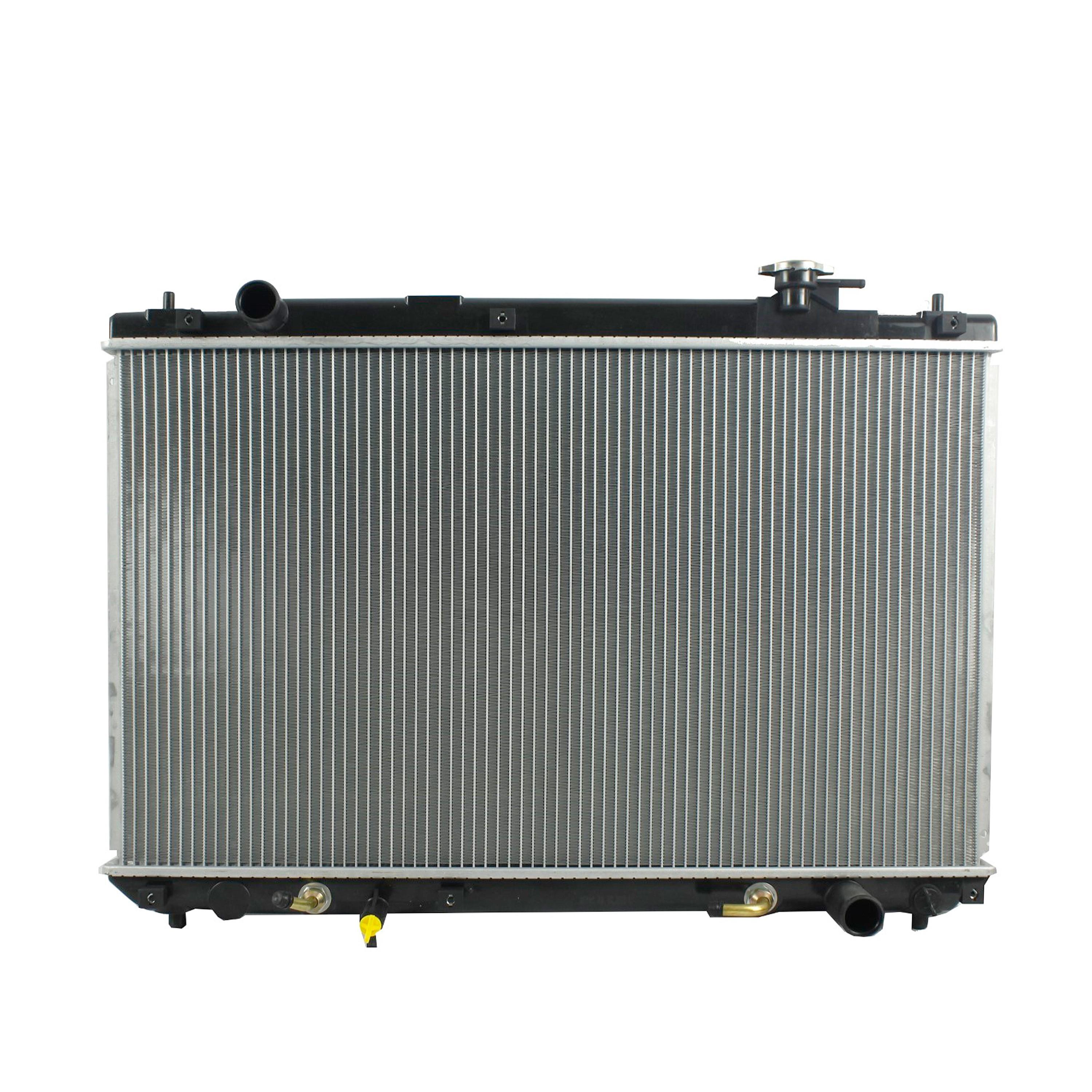 Radiador Automotriz Toyota Highlander T/A 01-07 16mm Tubo Soldado marca Deyac