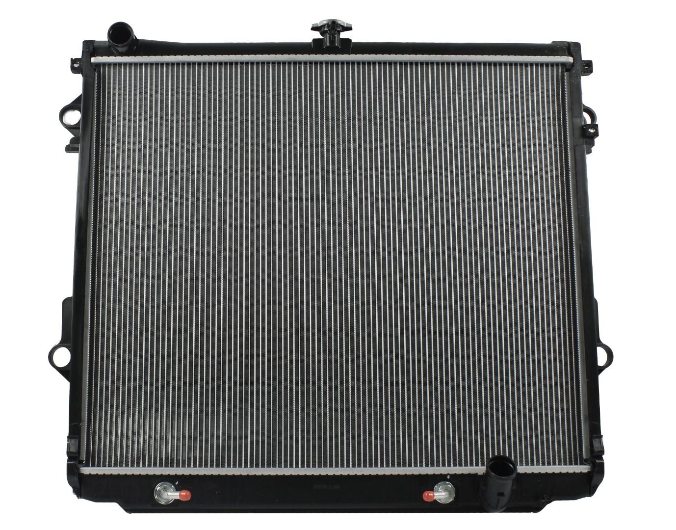 Radiador Automotriz Toyota Land cruiser T/A 08-15 16mm Tubo Soldado marca Deyac