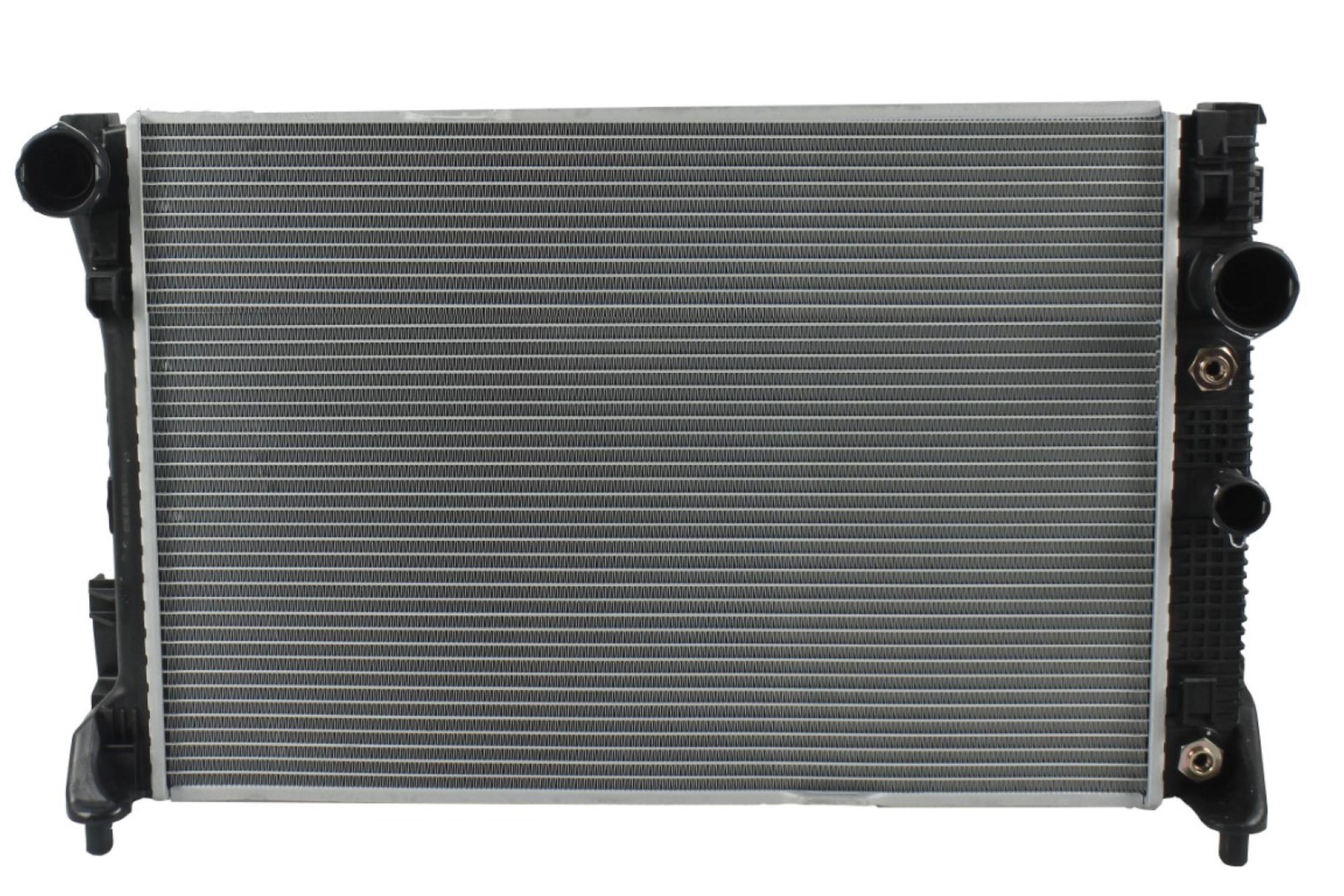 Radiador Automotriz Mercedes Benz C300 4 Matic Luxury, Sport, Elegance, Luxury Sport, E350, glk350 T/A 08-12 26mm Tubo Soldado marca Deyac