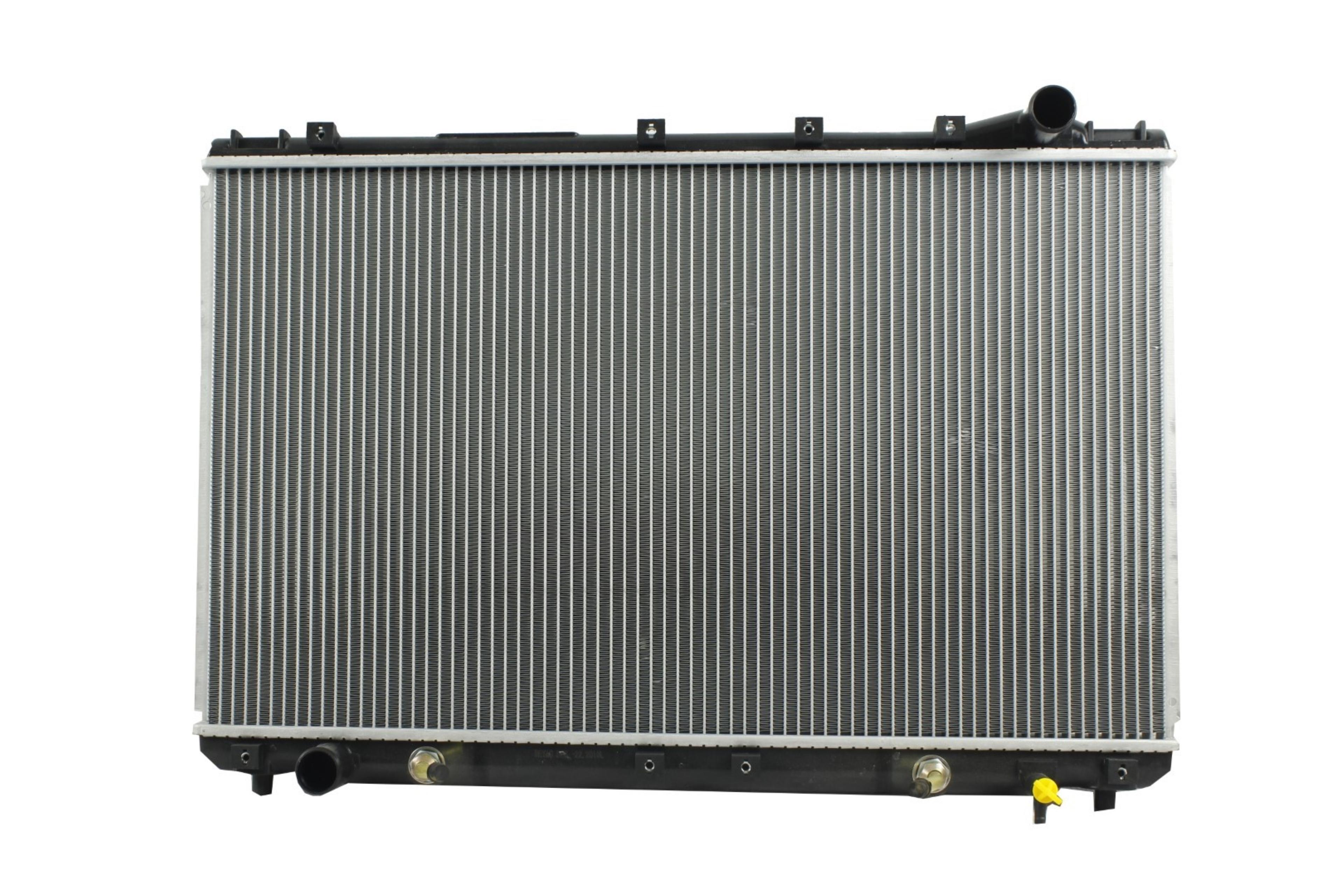 Radiador Automotriz Toyota Camry Avalon, LEX ES300 base T/A 94-99 26mm Tubo Soldado marca Deyac