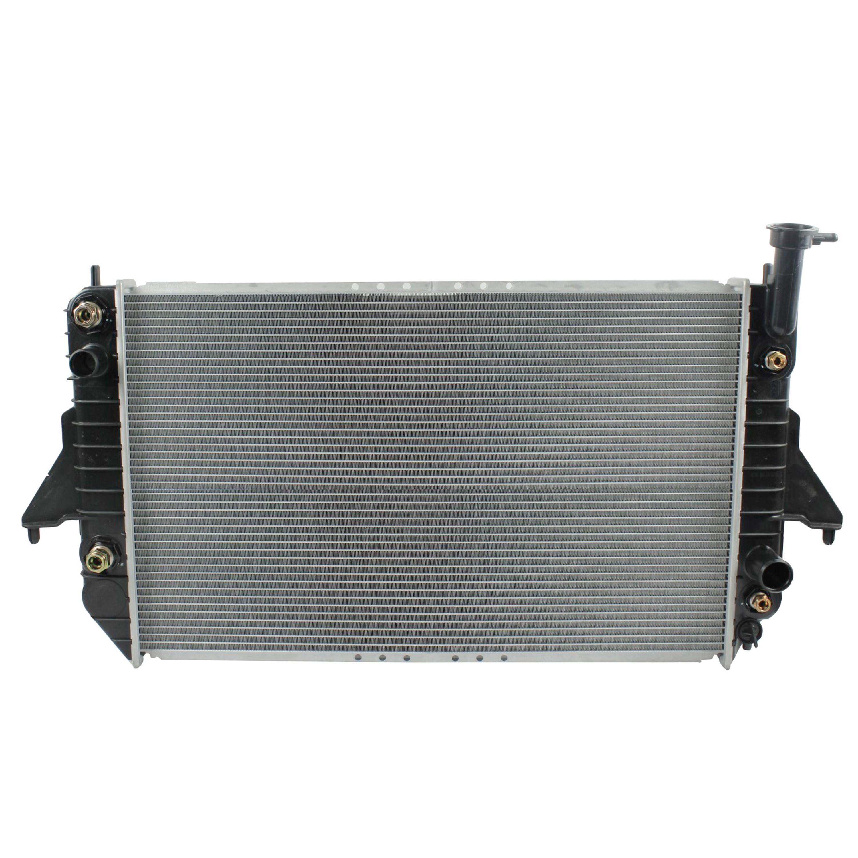 Radiador Automotriz GM Chevrolet Astro base LS,LT,Safari base,SL,SLE,SLT,SLX T/A 96-05 26mm Tubo Soldado marca Deyac