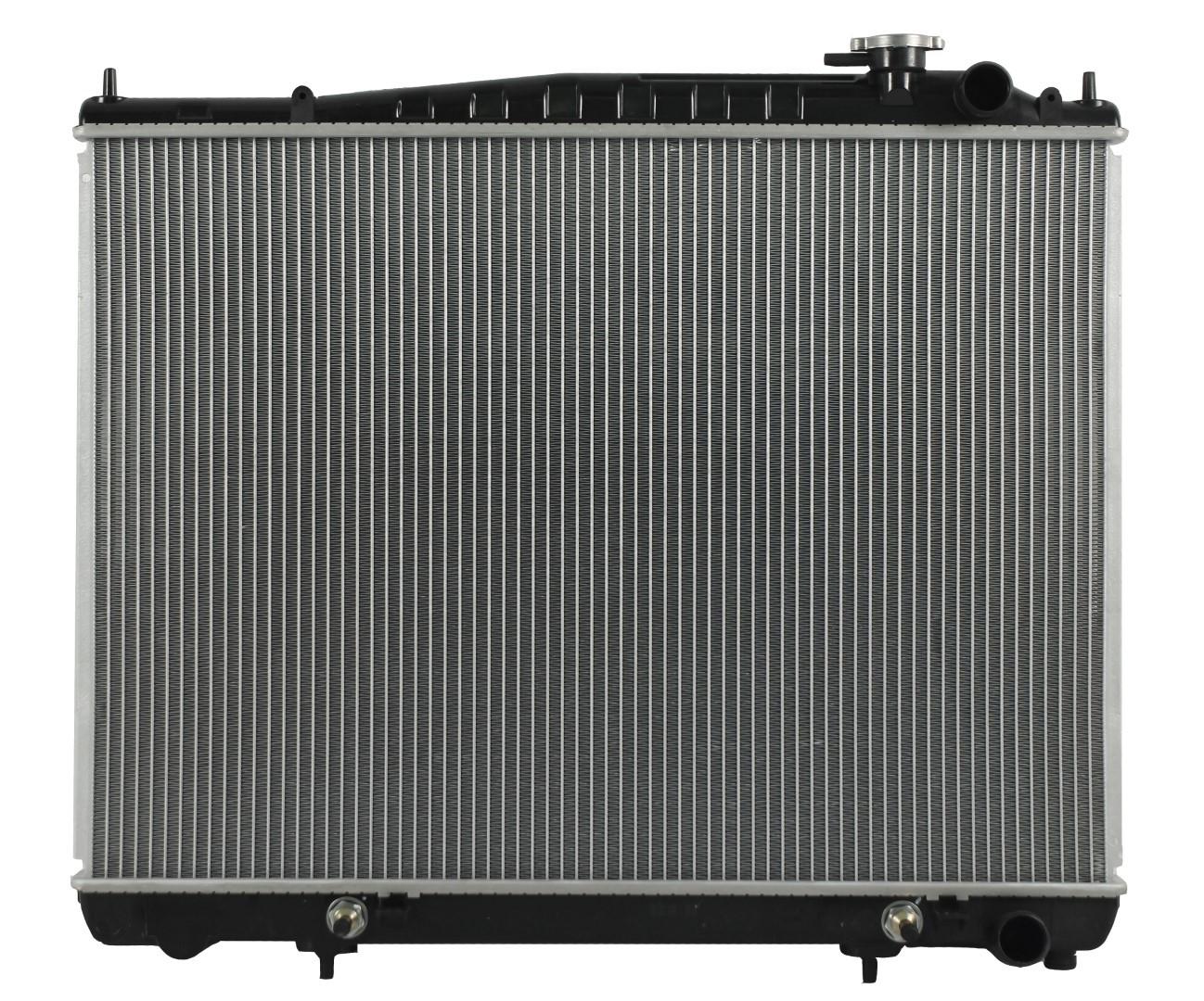 Radiador Automotriz Nissan Pathfinder LE, SE, XE, IN QX4 BASE T/A 96-00 26mm Tubo Soldado marca Deyac