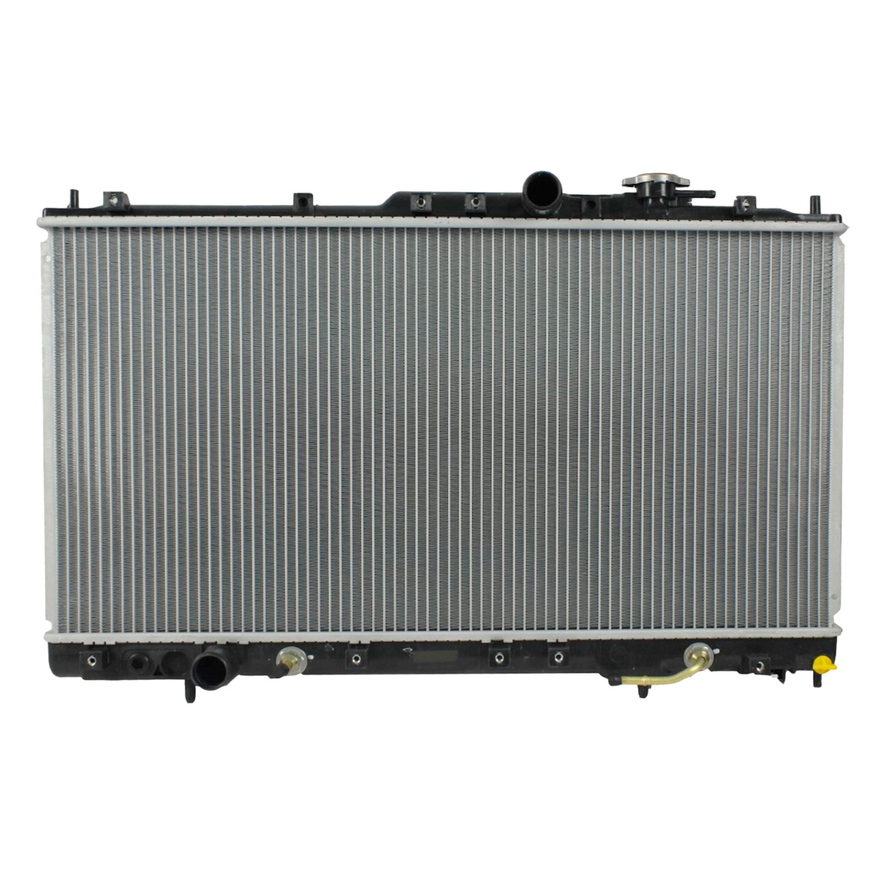 Radiador Automotriz Mitsubishi Galant ES, GTZ, LS T/A 99-02 16mm Tubo Soldado marca Deyac