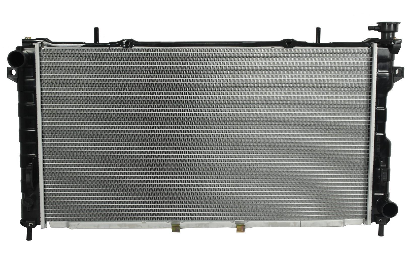 Radiador Automotriz Chrysler Dodge Grand Voyager Twoun & Country, Caravan T/M 01-04 32mm Tubo Soldado marca Deyac