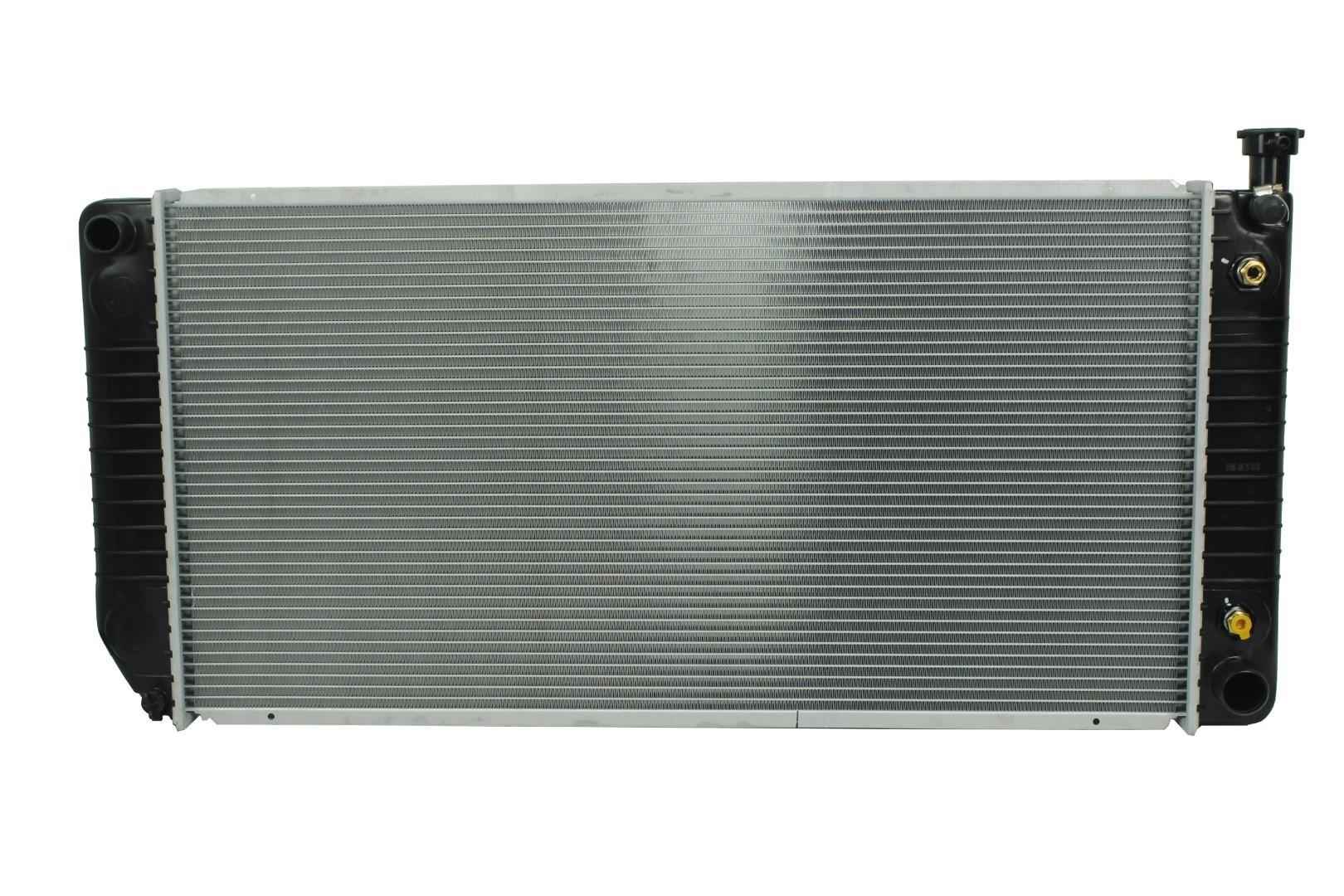 Radiador Automotriz Cadillac Chevrolet Escalade Blazer,Silverado Sport ,C1500,2500 Cheyenne T/A 99-00 32mm Tubo Soldado marca Deyac