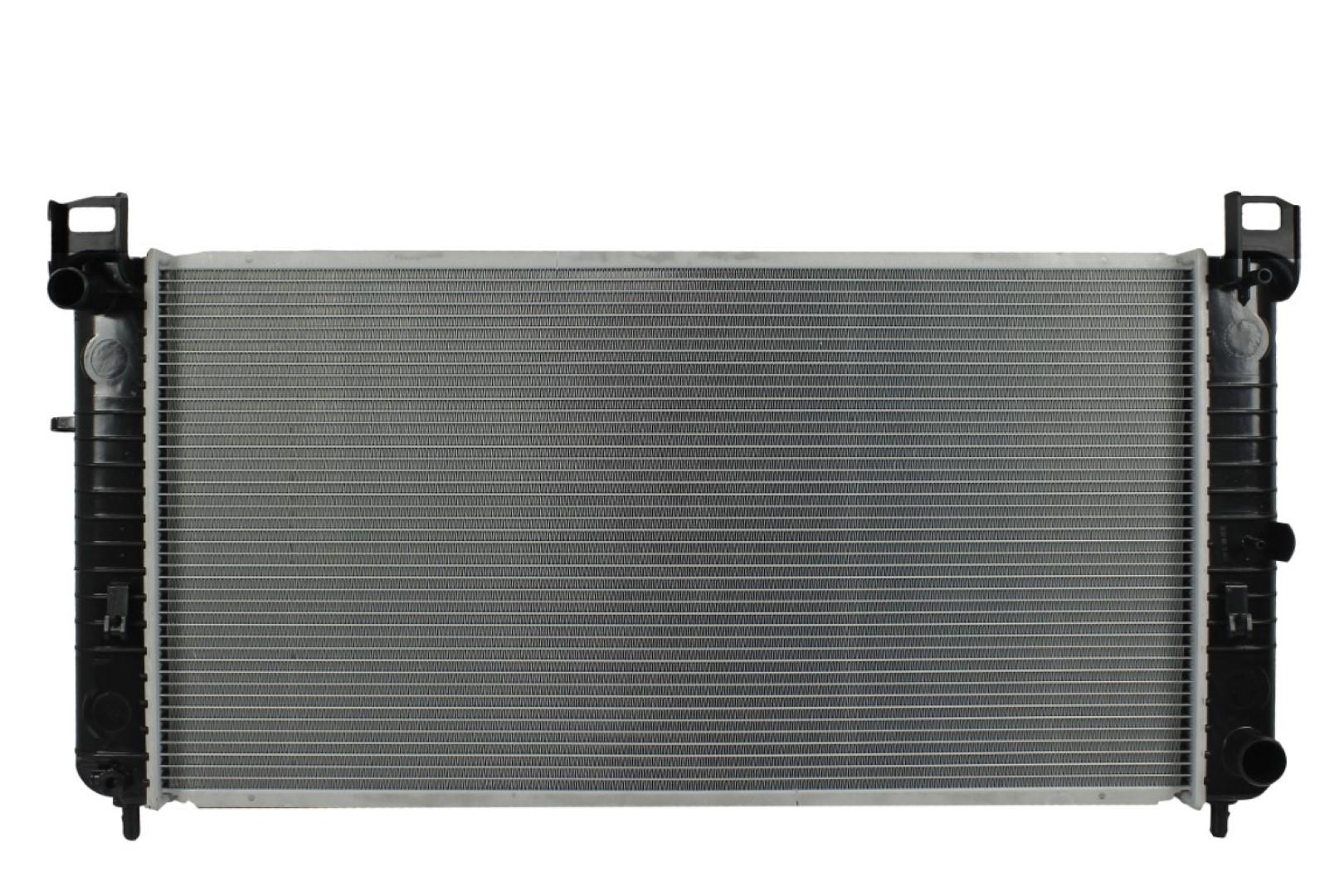 Radiador Automotriz GM Chevrolet, Cadillac Suburban Silverado,Cheyenne,Tahoe,Avalanche, Yukon,Sierra, Escalade T/M 00-14 32mm Tubo Soldado marca Deyac
