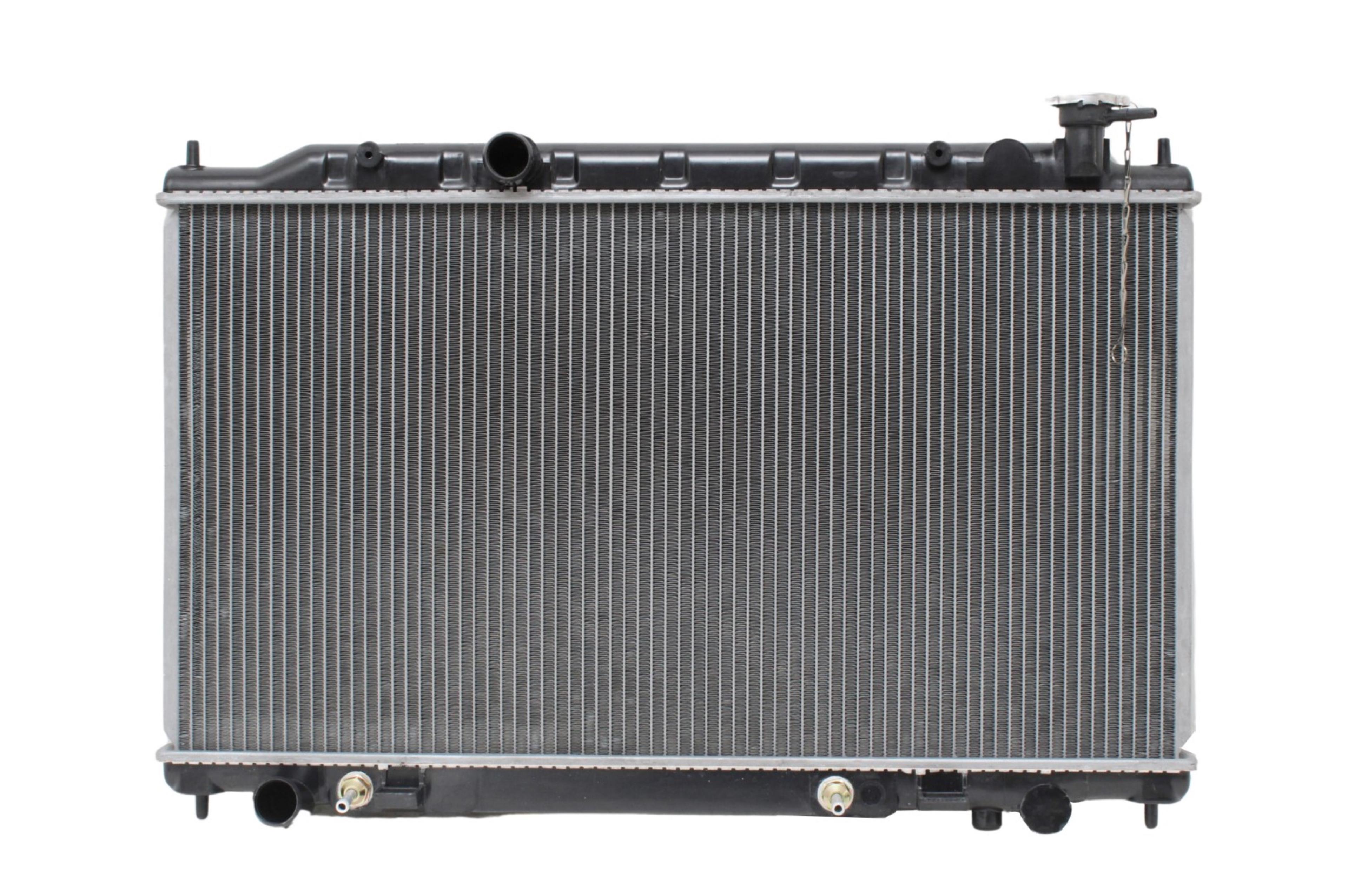 Radiador Automotriz Nissan Altima Base, S, SL T/A 02-06 26mm Tubo Soldado marca Deyac