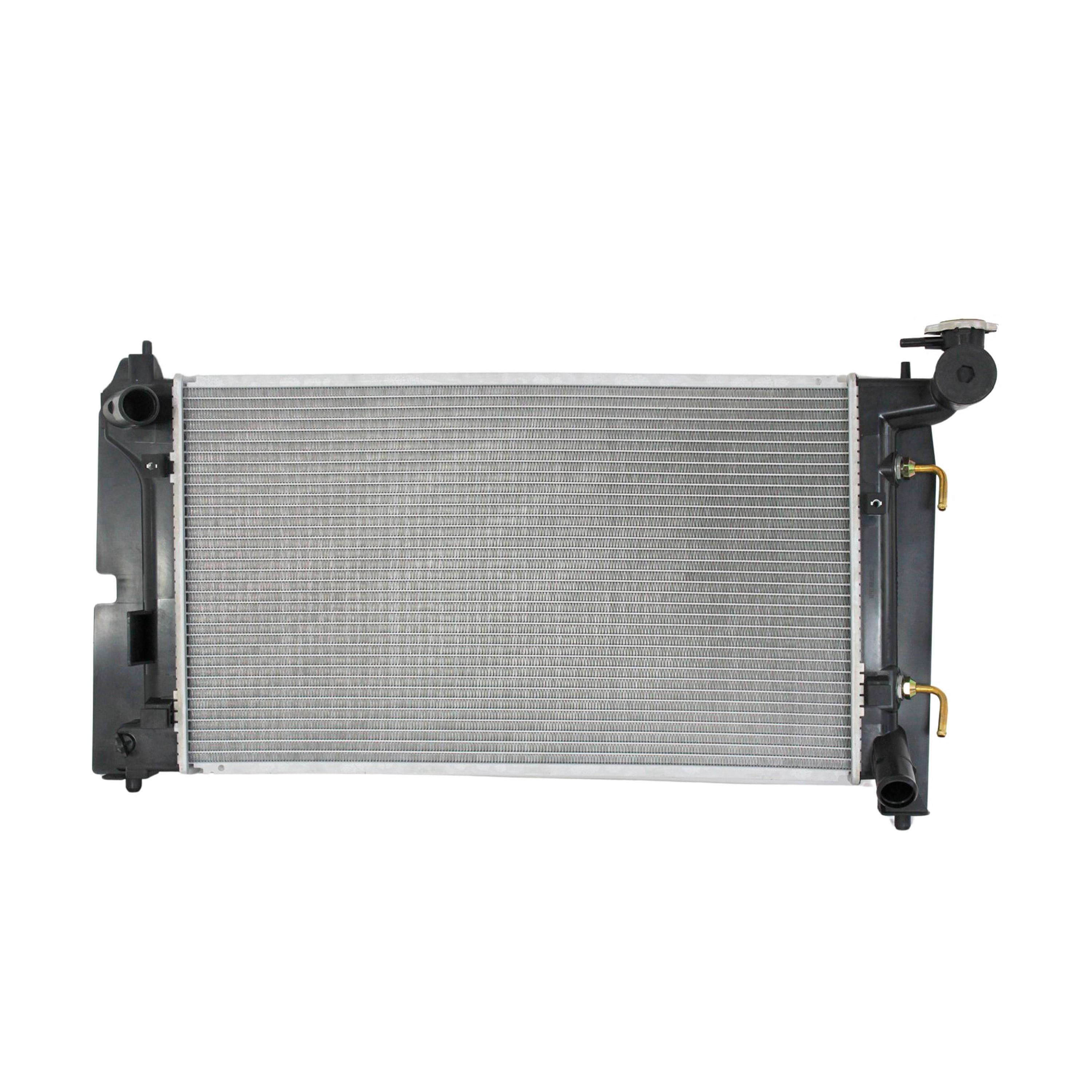 Radiador Automotriz Toyota Pontiac Corolla Matrix, Vibe T/A 03-08 16mm Tubo Soldado marca Deyac
