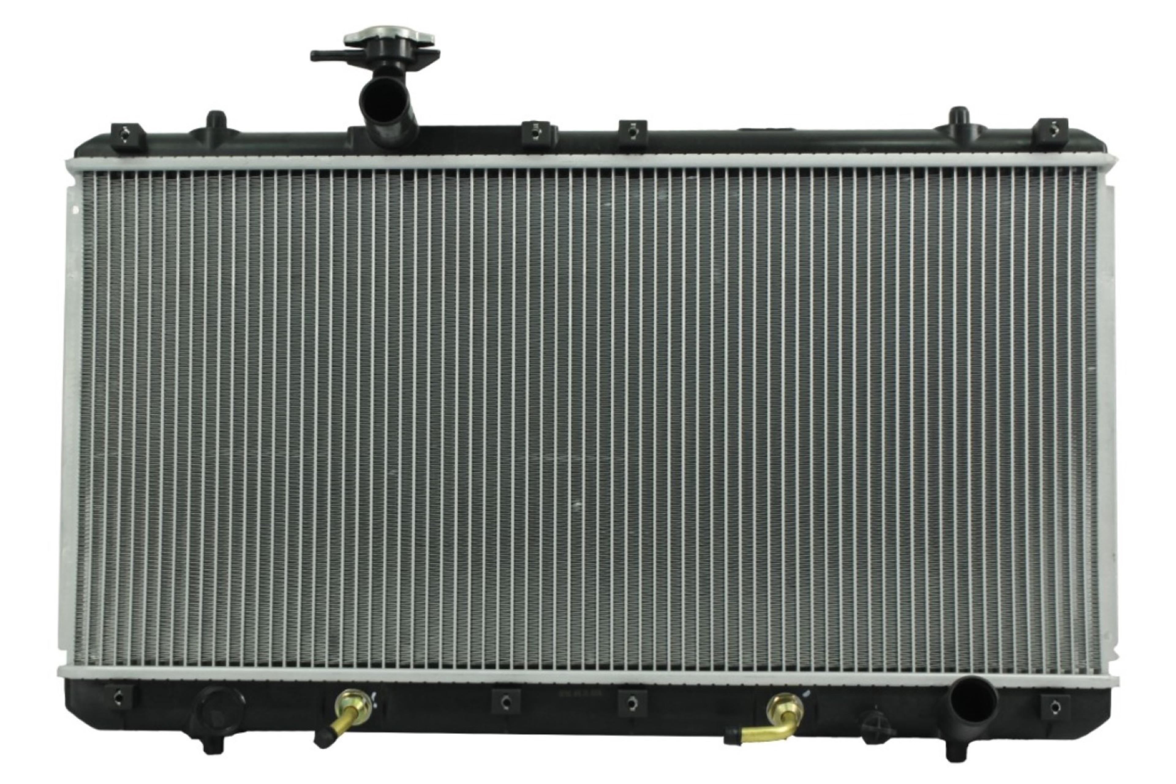 Radiador Automotriz Suzuki Aerio GS, S, SX, LX, GL, GLS T/A 02-07 26mm Tubo Soldado marca Deyac