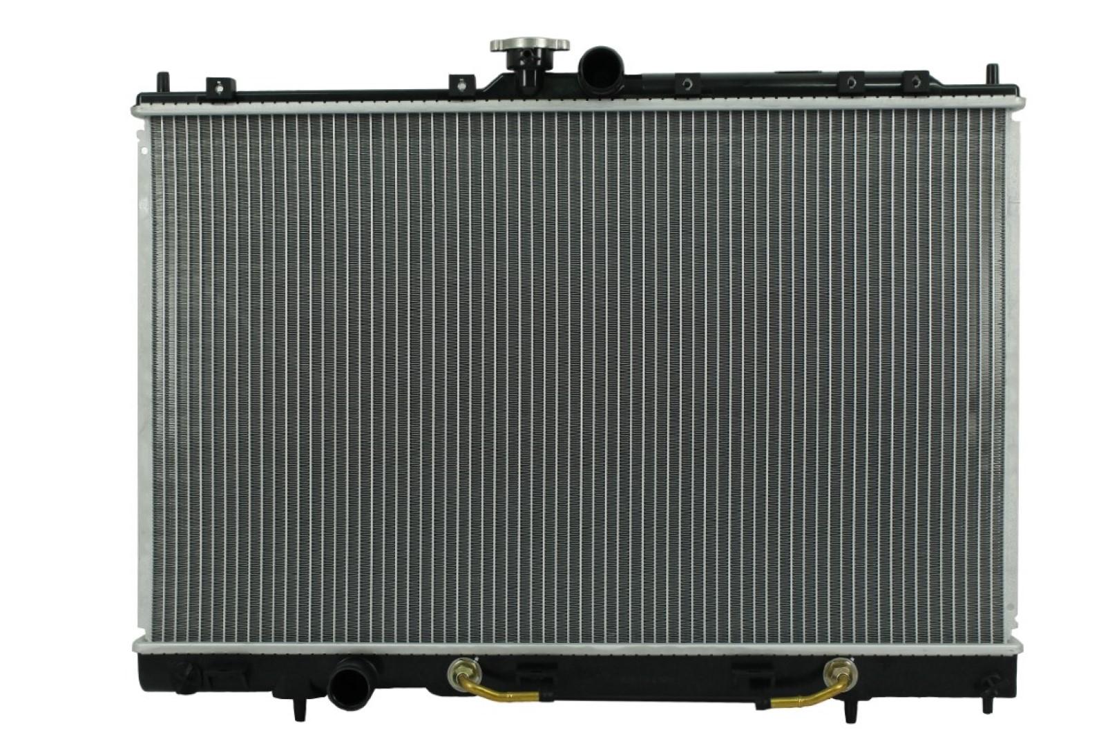 Radiador Automotriz Mitsubishi  Outlander Limited, LS, SE, XLS T/A 03-06  16mm Tubo Soldado marca Deyac