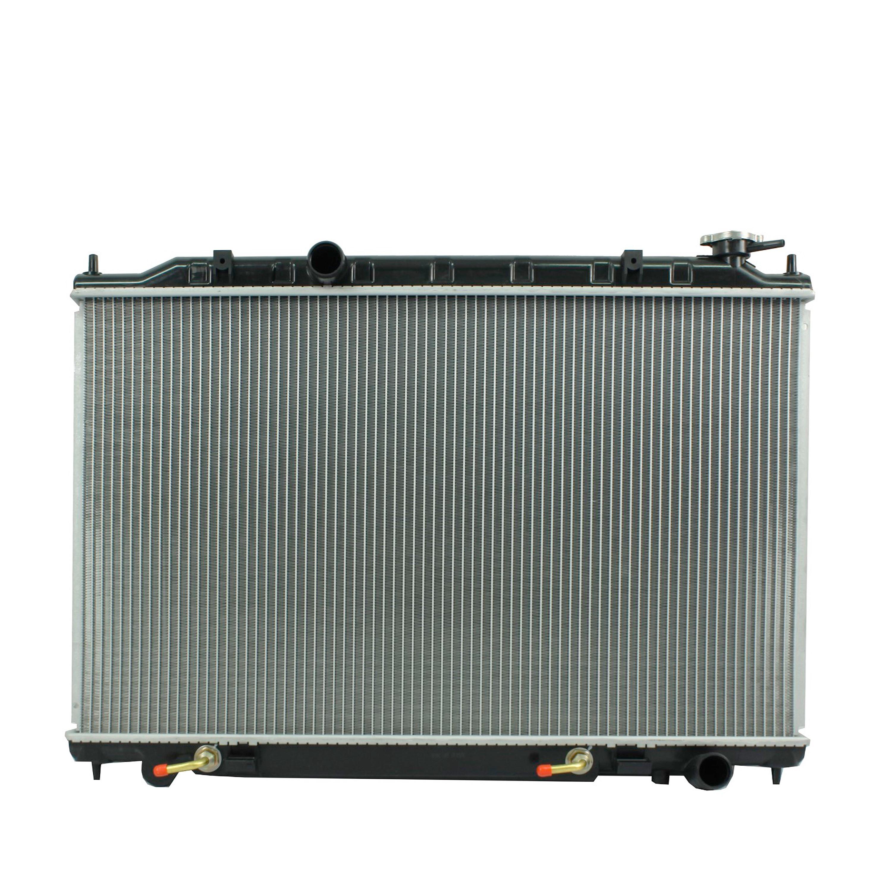 Radiador Automotriz Nissan Quest S, SE, SL T/A 04-09 16mm Tubo Soldado marca Deyac