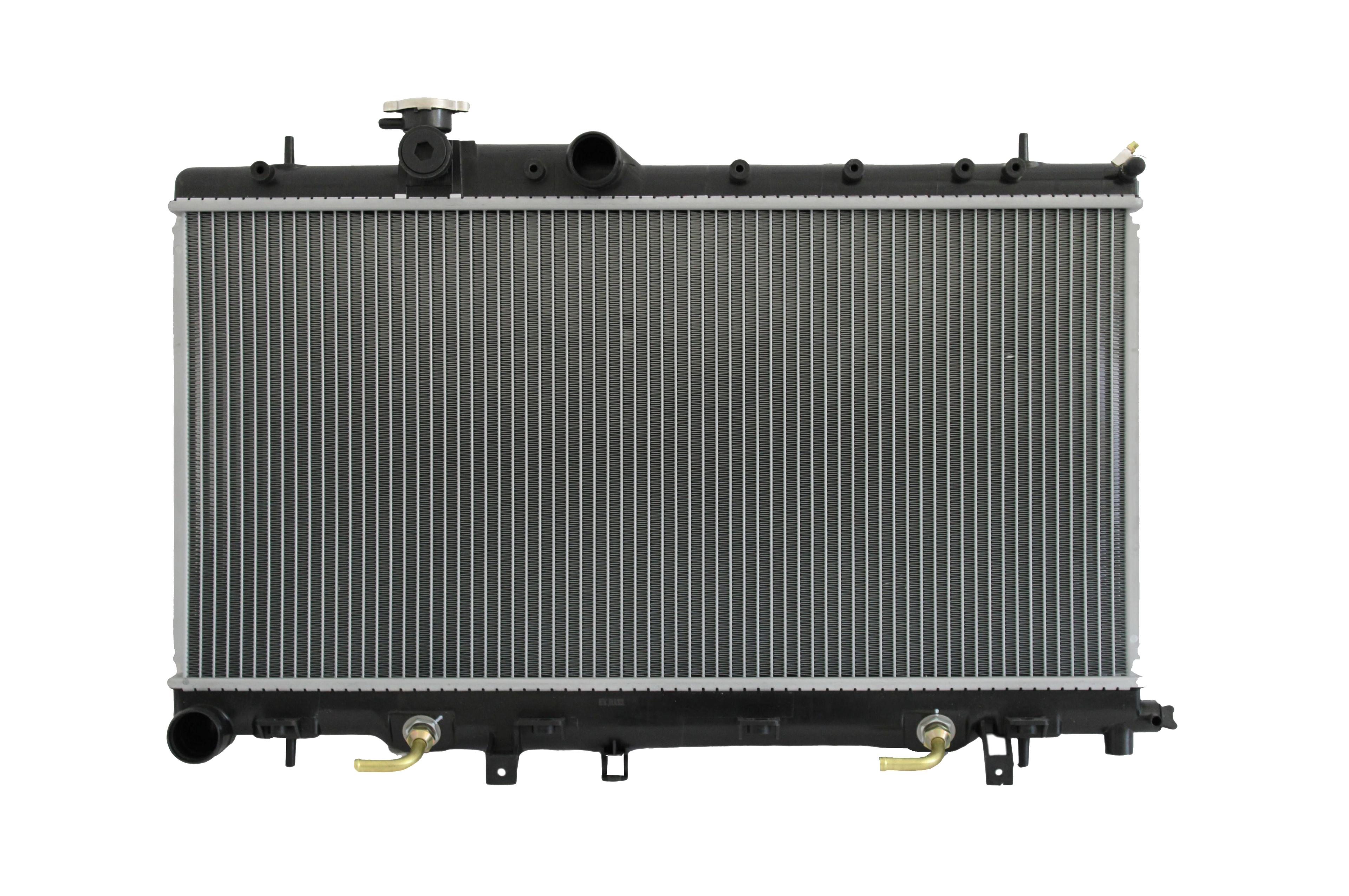 Radiador Automotriz Saab 9-2x Sub Impreza T/A 03-07 26mm Tubo Soldado marca Deyac