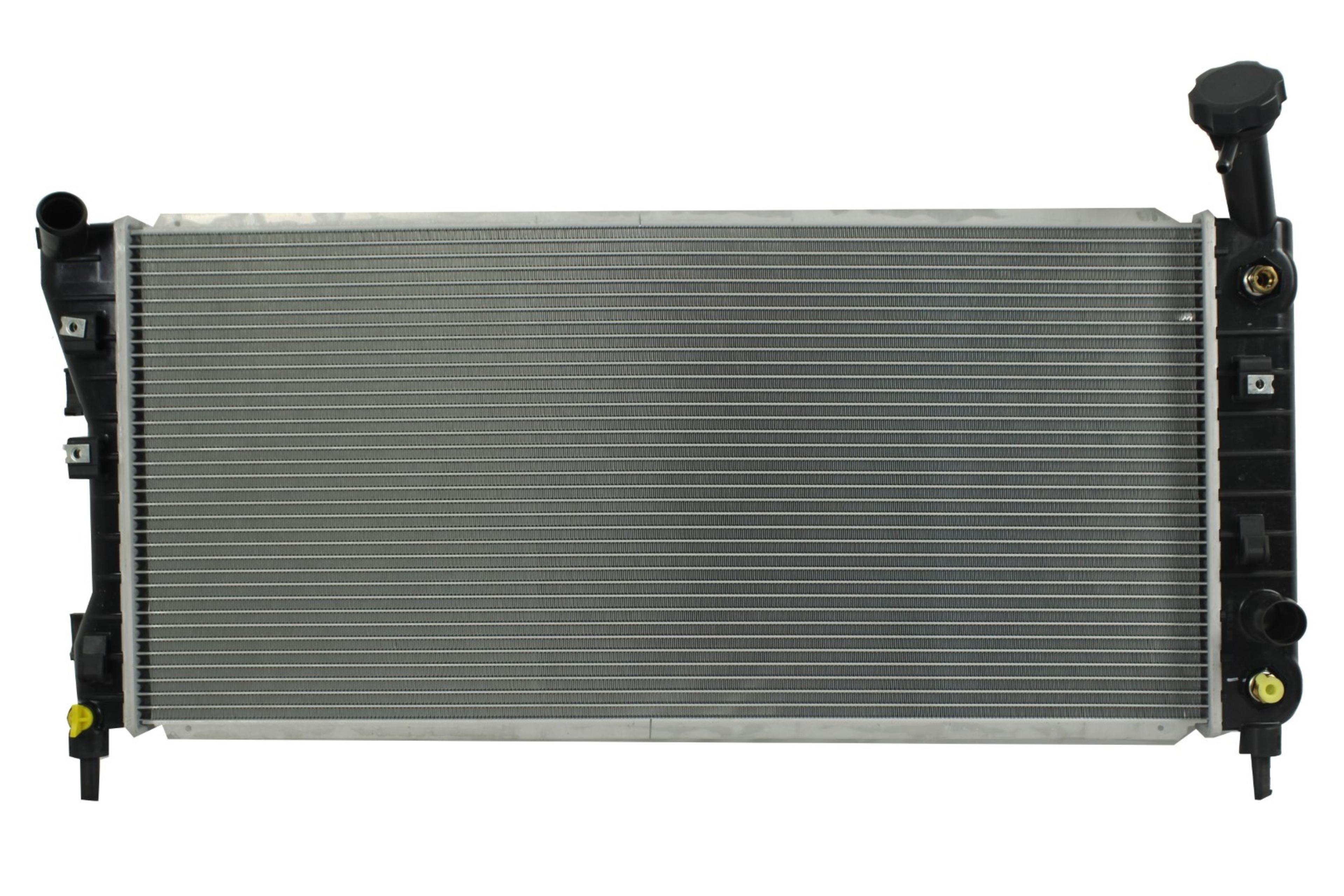 Radiador Automotriz Buick Chevrolet, Pontiac Allure Impala, Montecarlo,Grand prix T/A 05-09 16mm Tubo Soldado marca Deyac