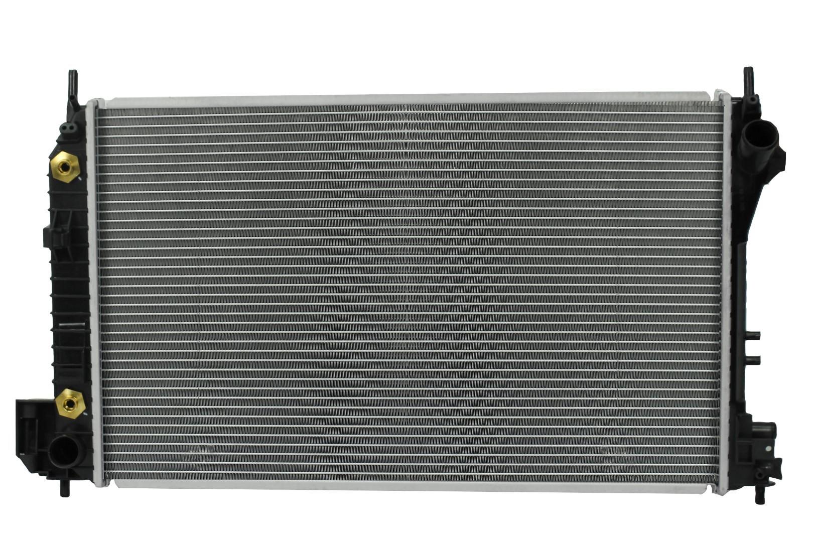 Radiador Automotriz GM Sabb Vectra 9-3, Astra turbo T/A 02-11 32mm Tubo Soldado marca Deyac