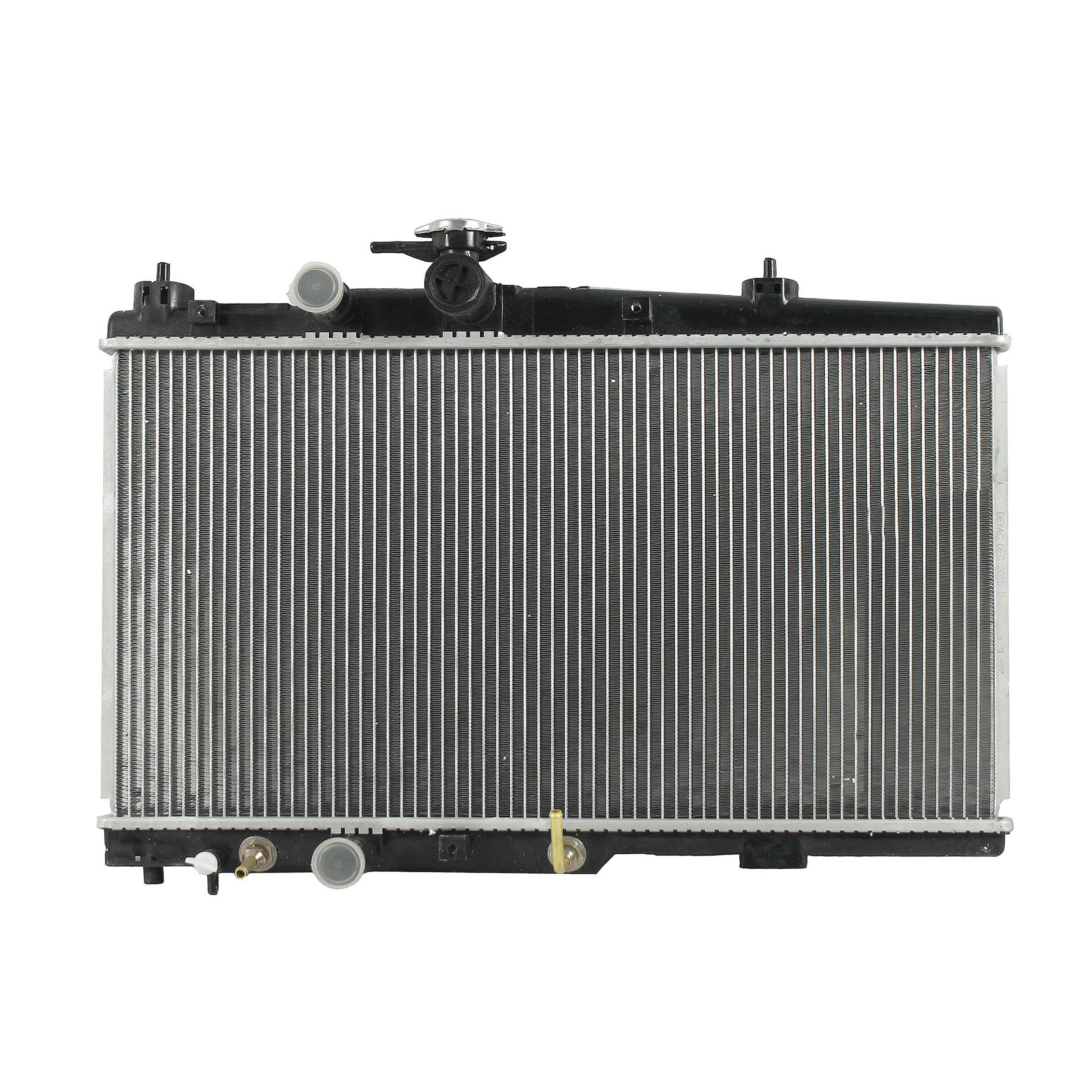 Radiador Automotriz Faw Vios T/A 03-08 16mm Tubo Soldado marca Deyac