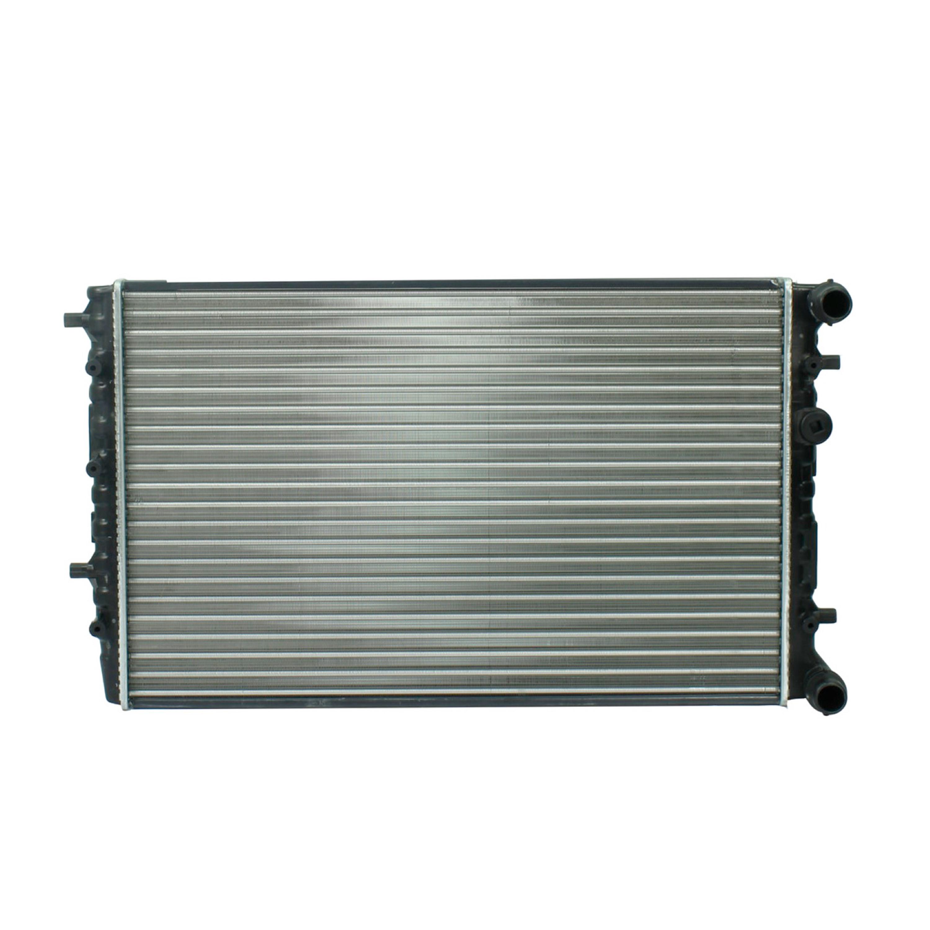 Radiador Automotríz Volkswagen Polo Lupo Ibiza Cordoba T/M 02-07 23mm Aluminio M marca Deyac
