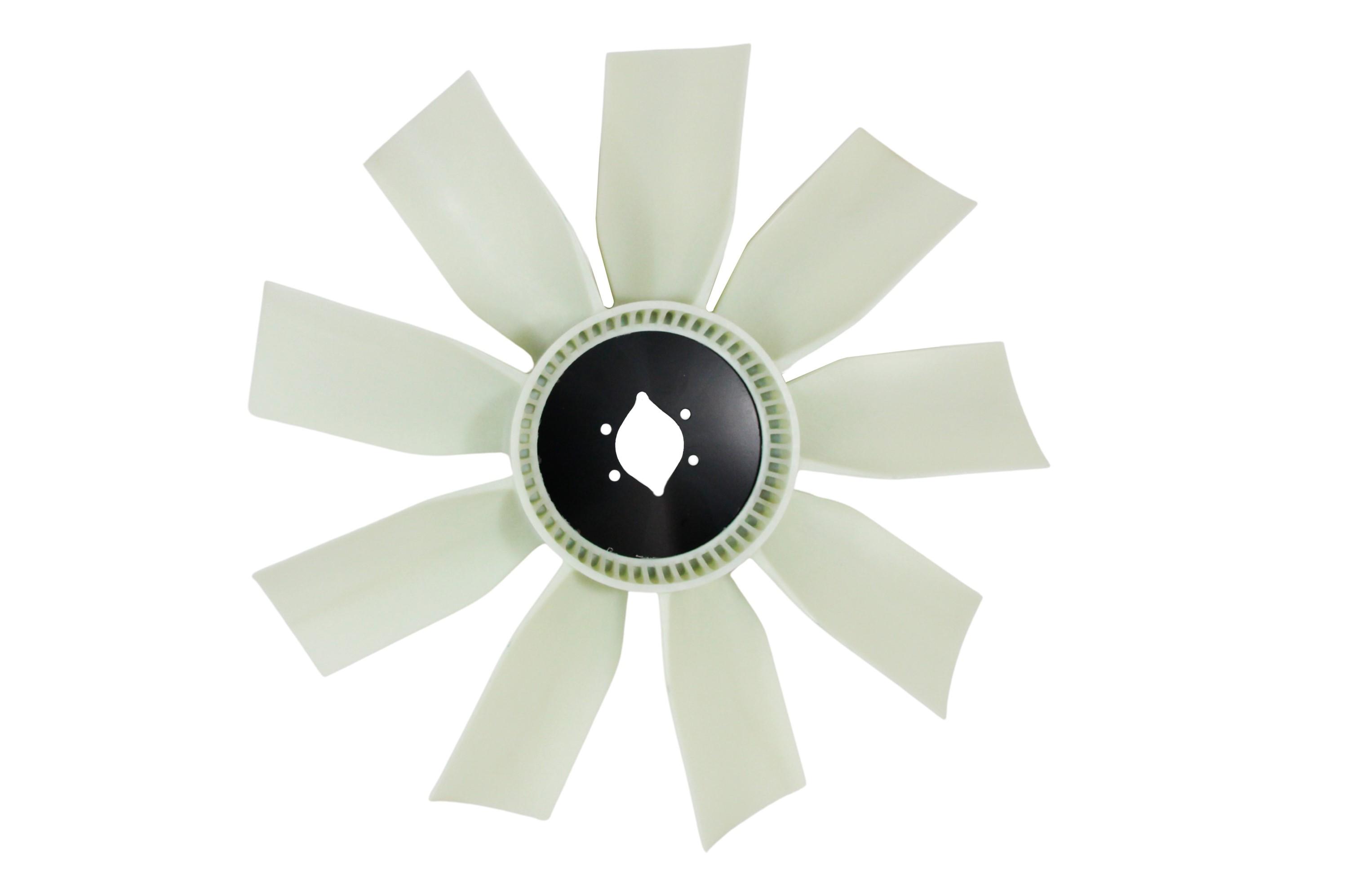 Aspas Ventilador Tractocamion Freightliner Columbia Cascadia Diametro 30” 9 Aspas DI 2" 1/2 Plano marca Deyac