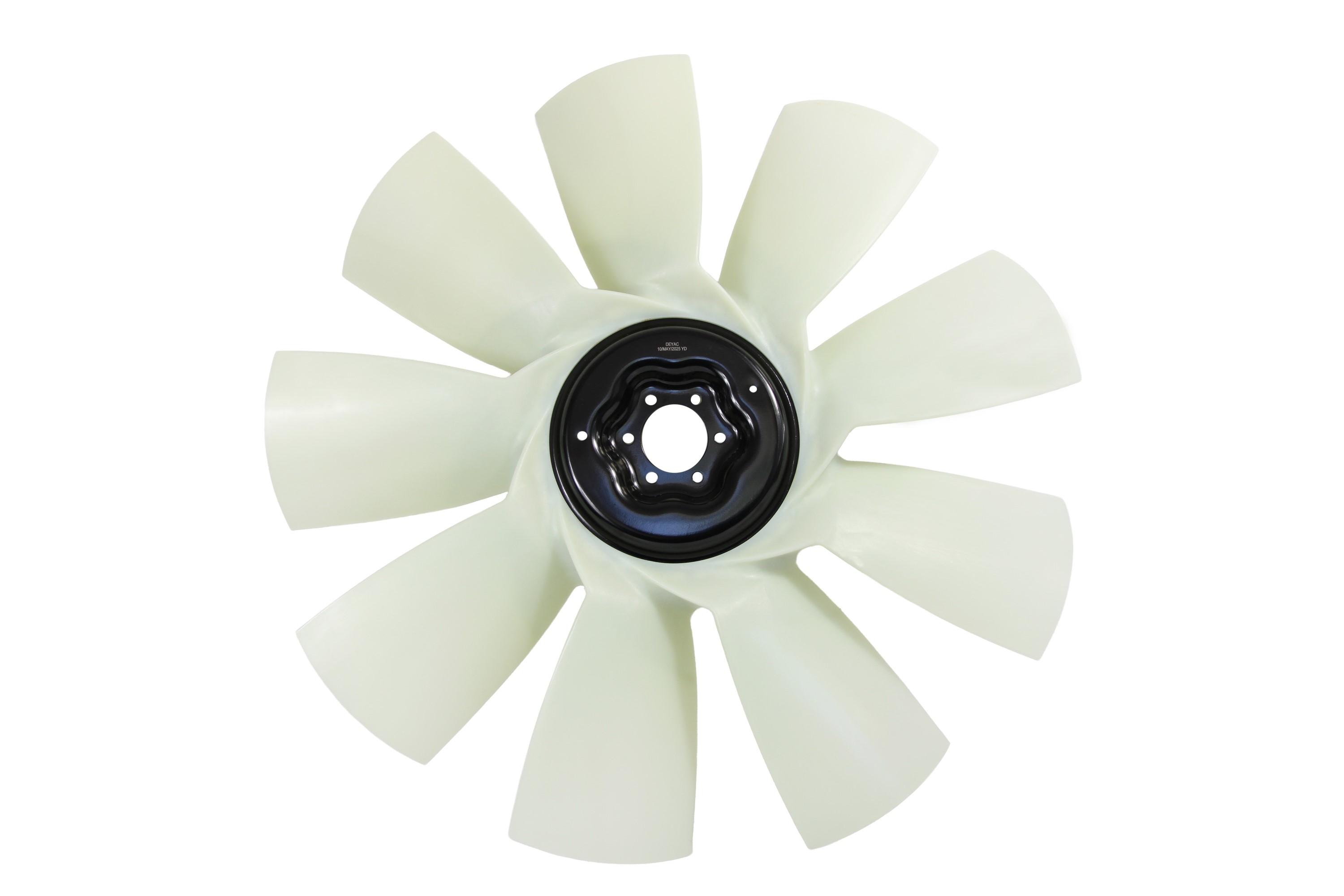 Aspas Ventilador Tractocamion International Diámetro 32” 9 Aspas DI 2" 1/2 marca Deyac