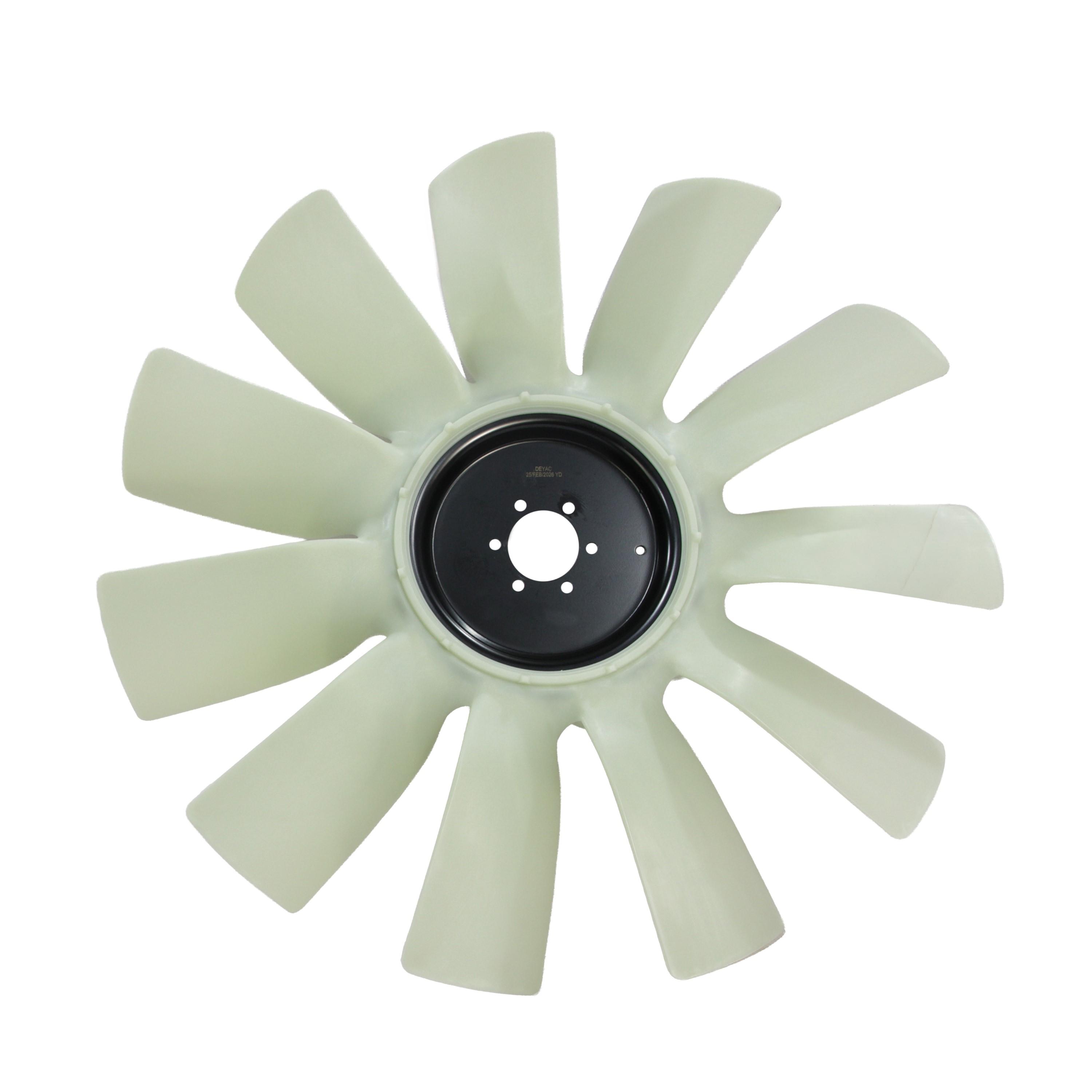 Aspas Ventilador Tractocamion Peterbilt Diámetro 32” 11 Aspas DI 2" 1/2 marca Deyac