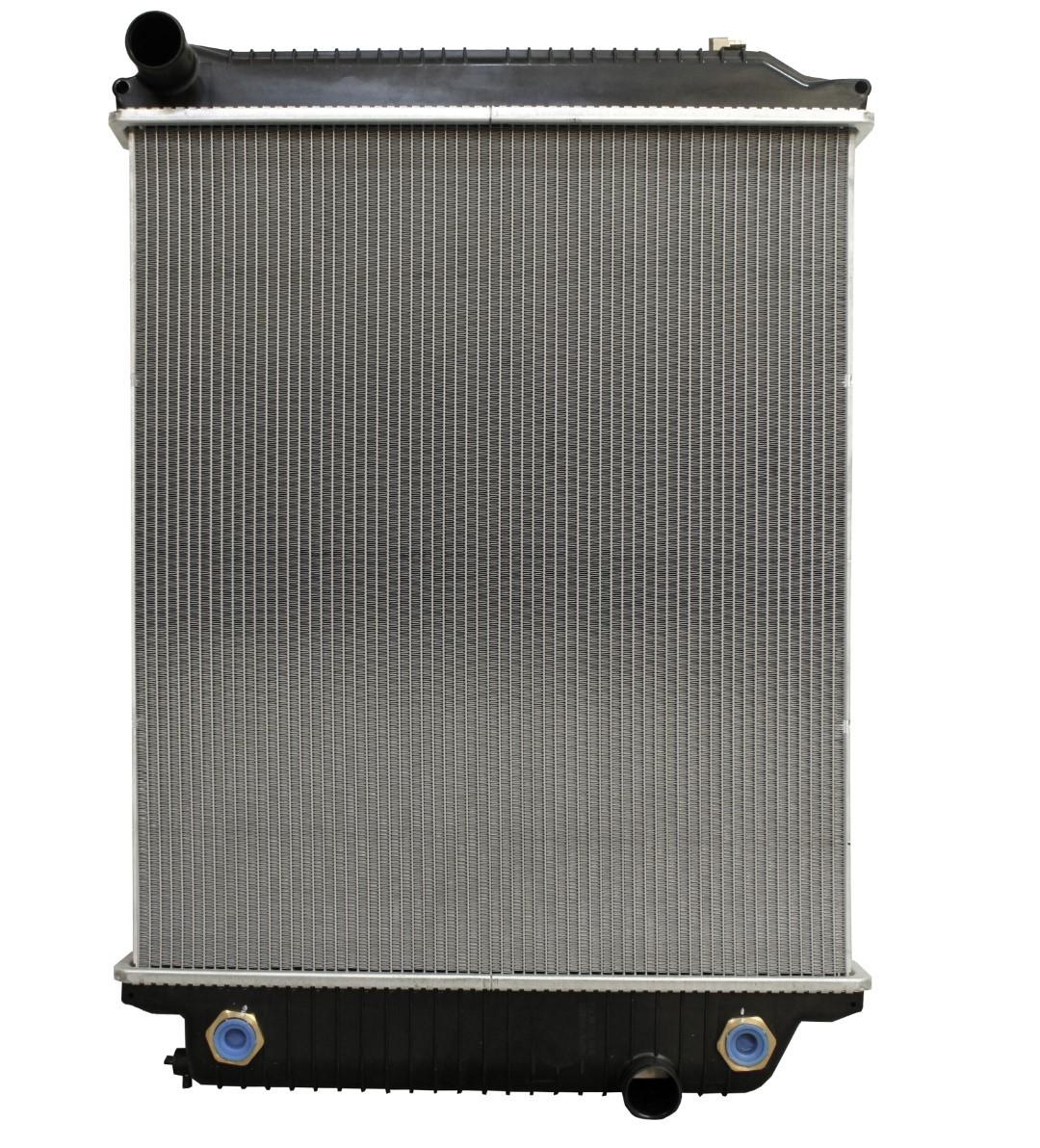 Radiador Tracto Camión Freightliner B2 C2 BUS 07-18 Plástico/Aluminio T/A Con Marco marca Deyac