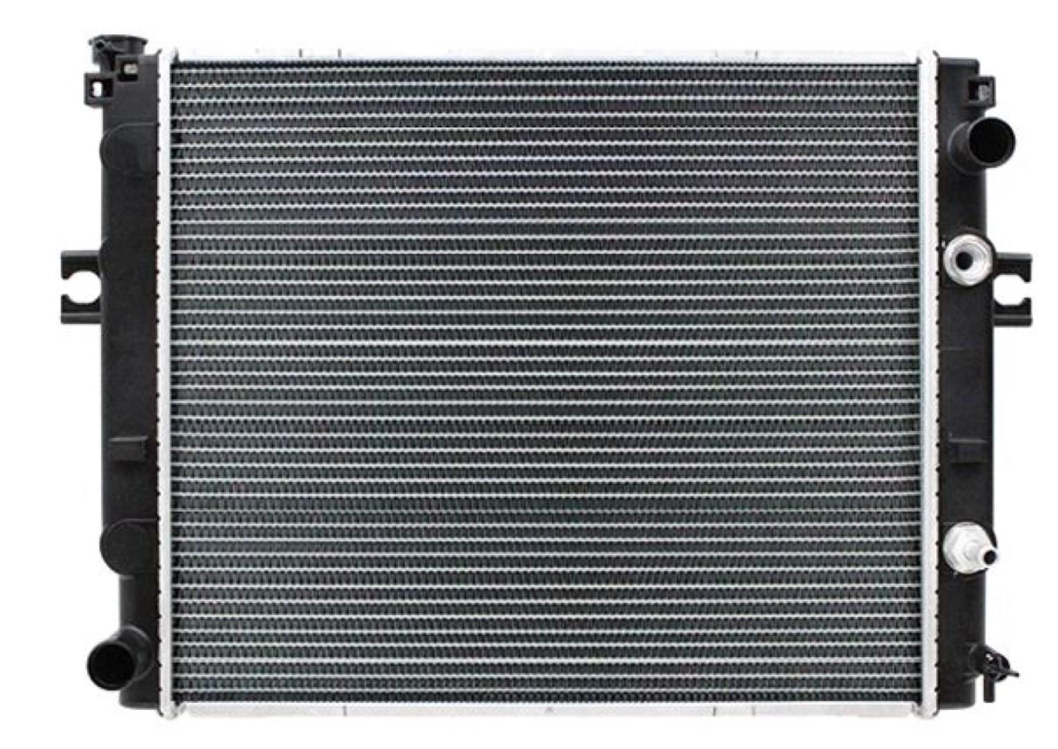 Radiador Montacargas Komatsu SEE 20 3/4 x 17 1/4 x 48mm marca Deyac