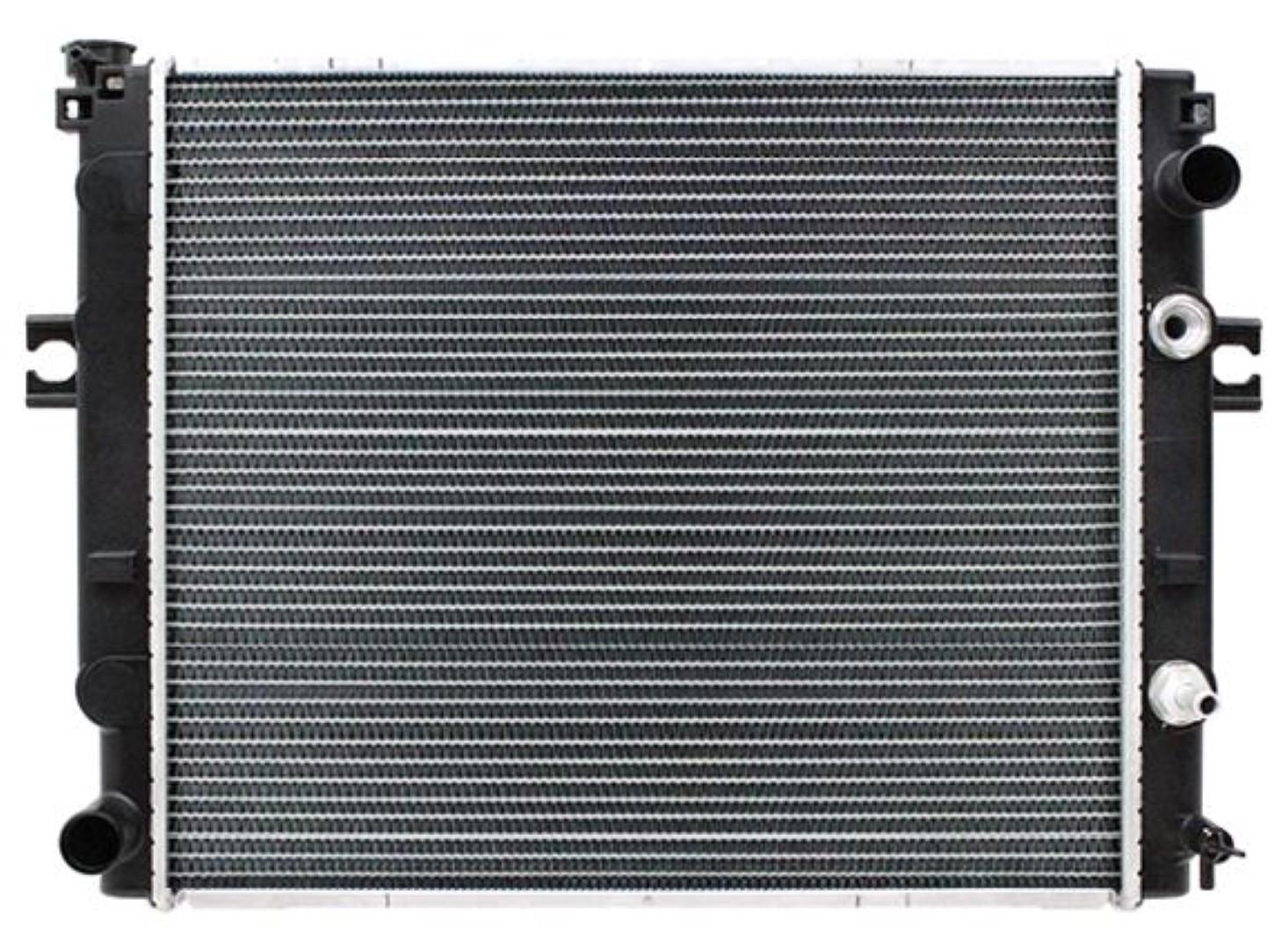 Radiador Montacargas Kmatsu SEE 20 3/4 x 17 1/4 x 48mm Panal Agricola marca Deyac