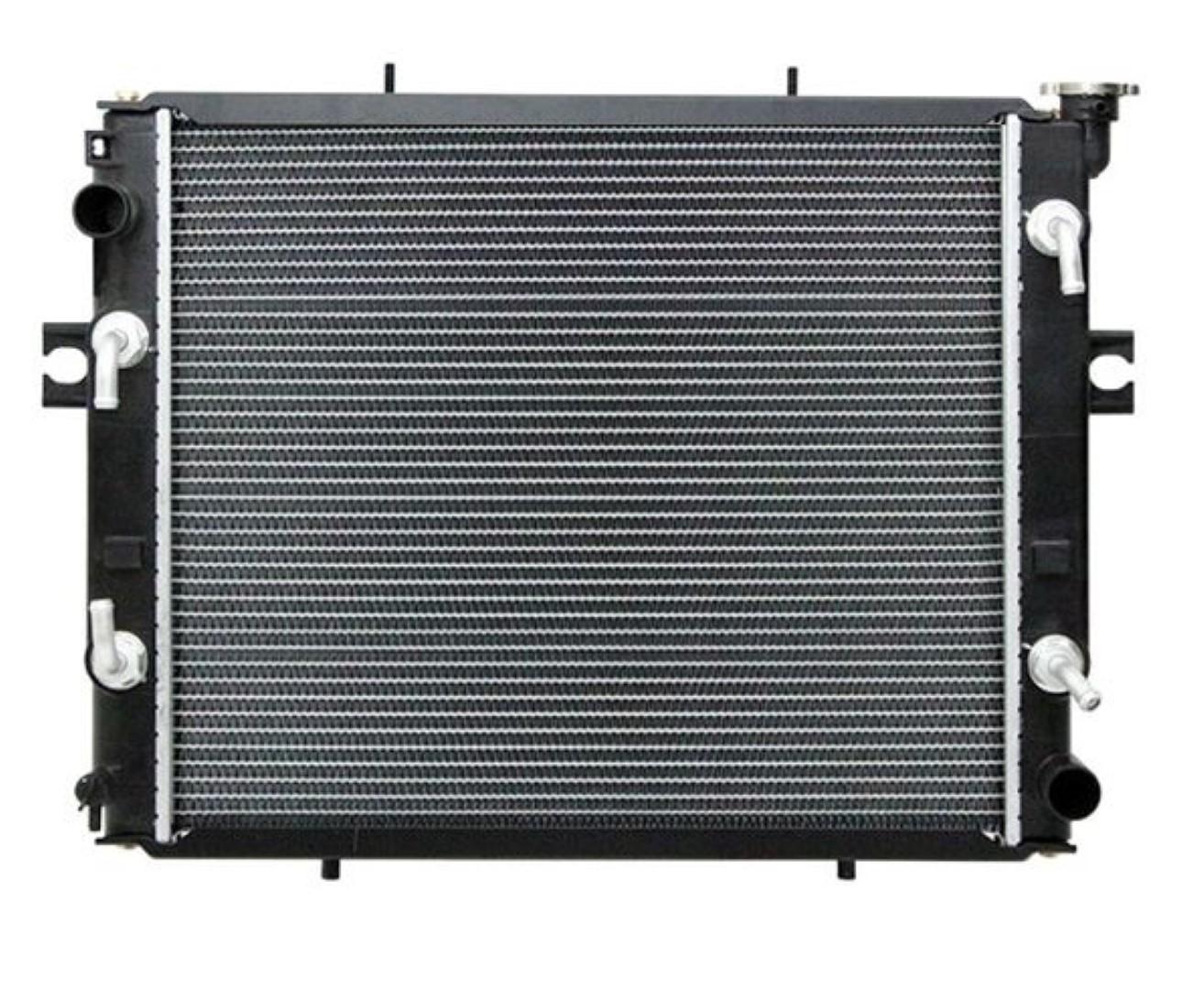 Radiador Montacargas Toyota 7FDAU50 7FDKU40 7FDU35 7FDU45 20 3/4 x 17 1/4 x 1 7/8 x 34mm marca Deyac