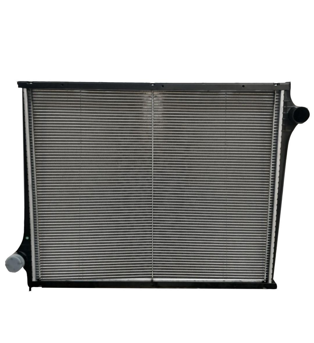 Radiador Tracto Camión Scania Series p114 96-04 33 7/8 x 26 5/8 x 46mm Plástico/Aluminio T/M Con Marco marca Deyac