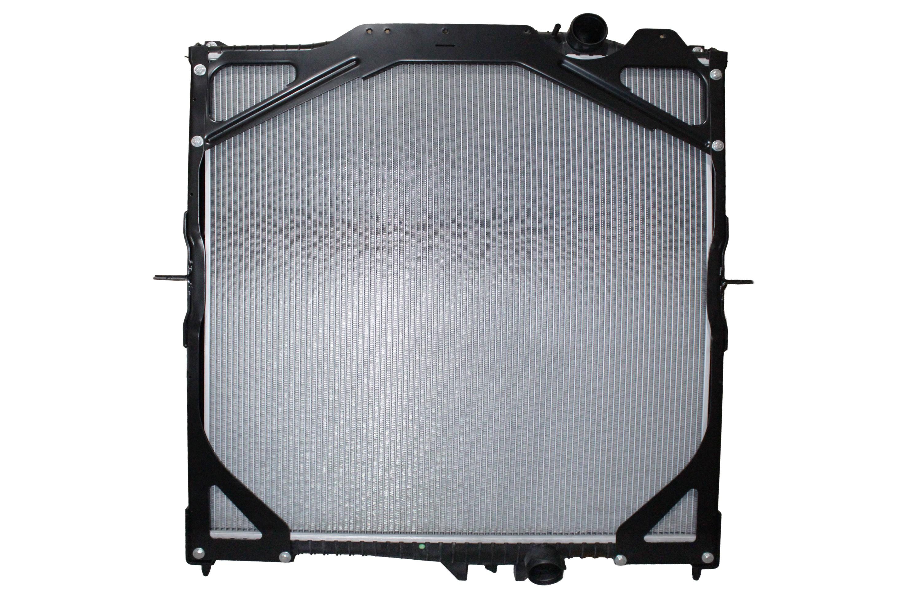 Radiador Tracto Camión Volvo 2000 98-07 Aluminio/Plástico T/M con marco marca Deyac