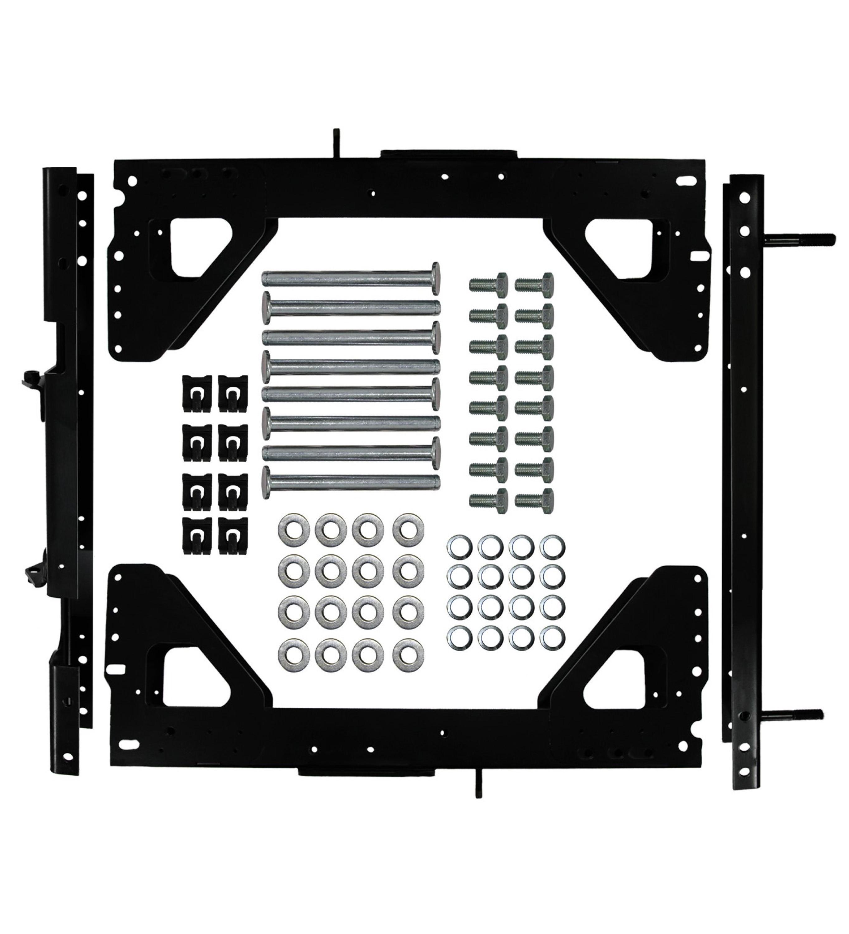Marco Radiador Tracto Camión Kenworth T370 T170 T200 T300 W900 PT 325 330 337 384 11-13 Plástico/Aluminio T/M Marco marca Deyac