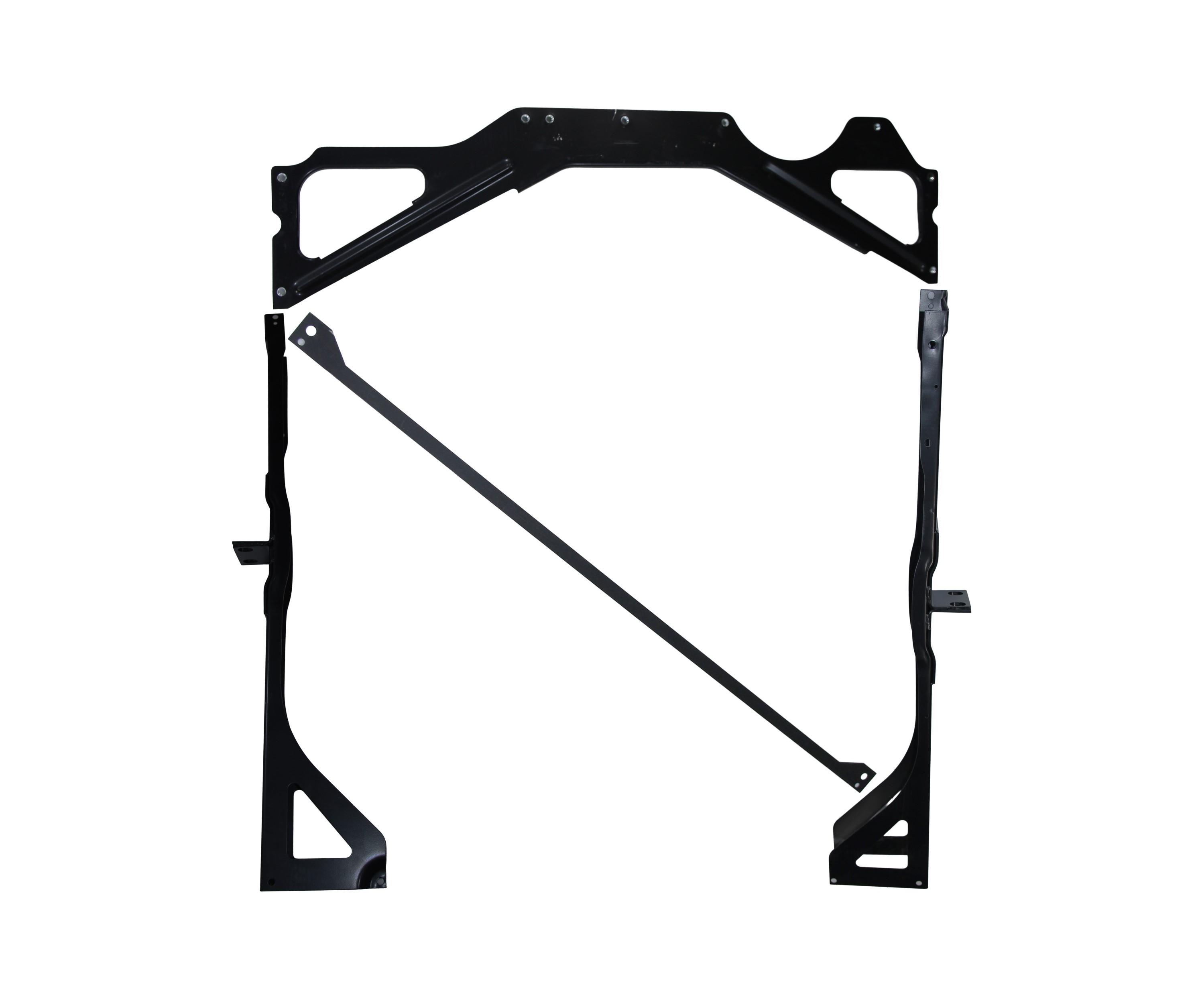 Marco Radiador Tracto Camión Volvo 2000 87-08 Plástico/Aluminio T/M  Marco marca Deyac