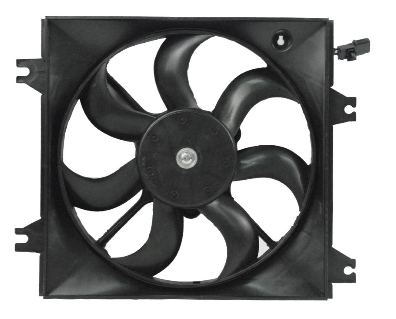 Motoventilador Automotríz Hyundai Accent 00-05 7 Aspas marca Deyac