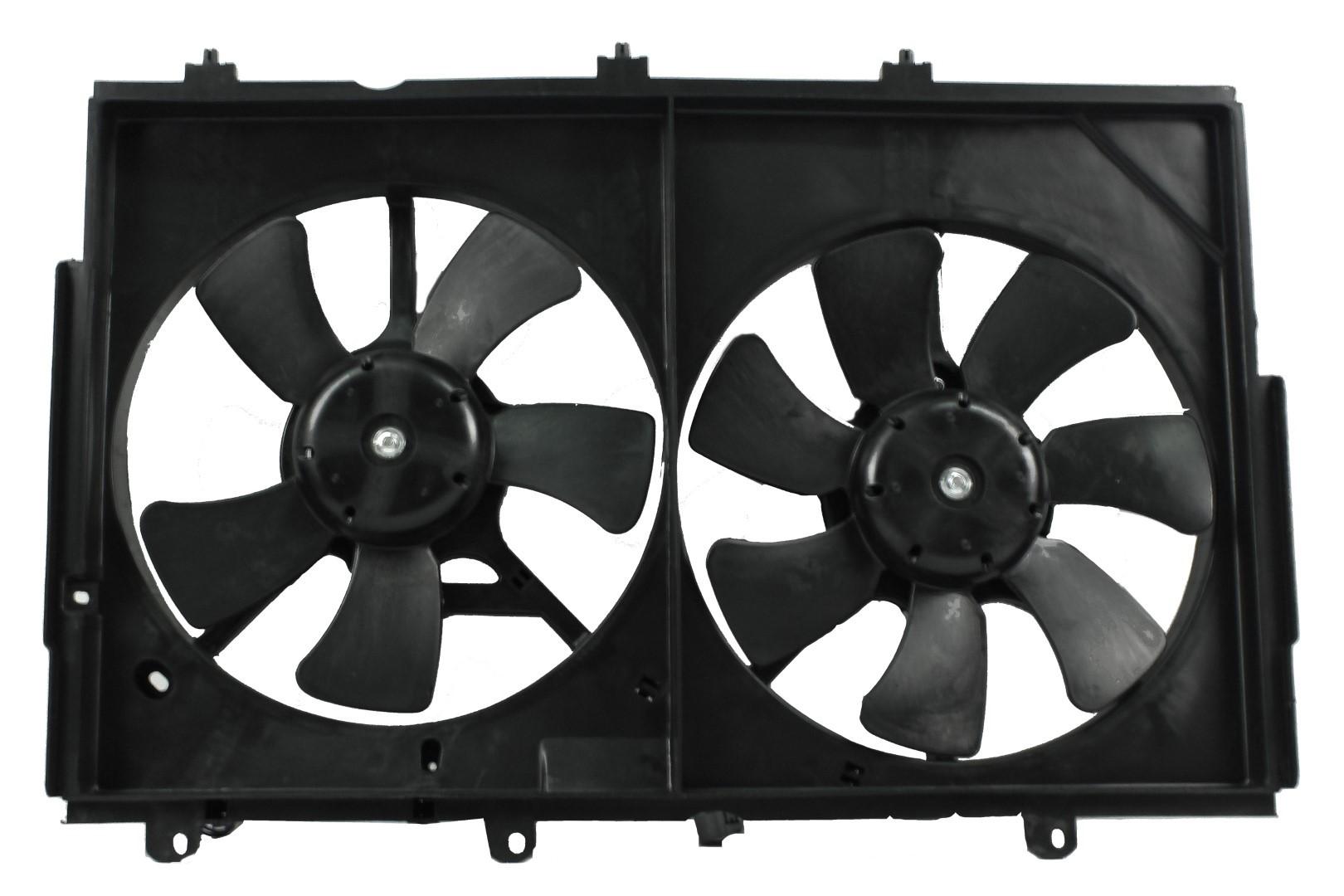 Motoventilador Automotríz Mitsubishi Lancer 02-07 Doble Ventilador marca Deyac