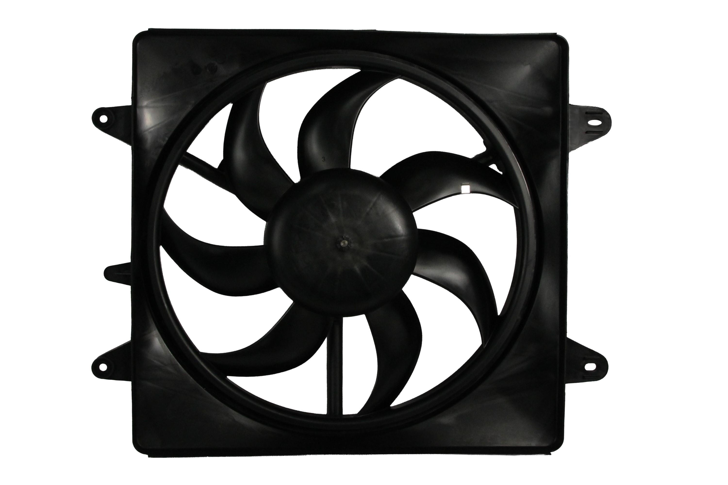 Motoventilador Automotriz Volkswagen Gol Sin A/A 09-17 marca Deyac