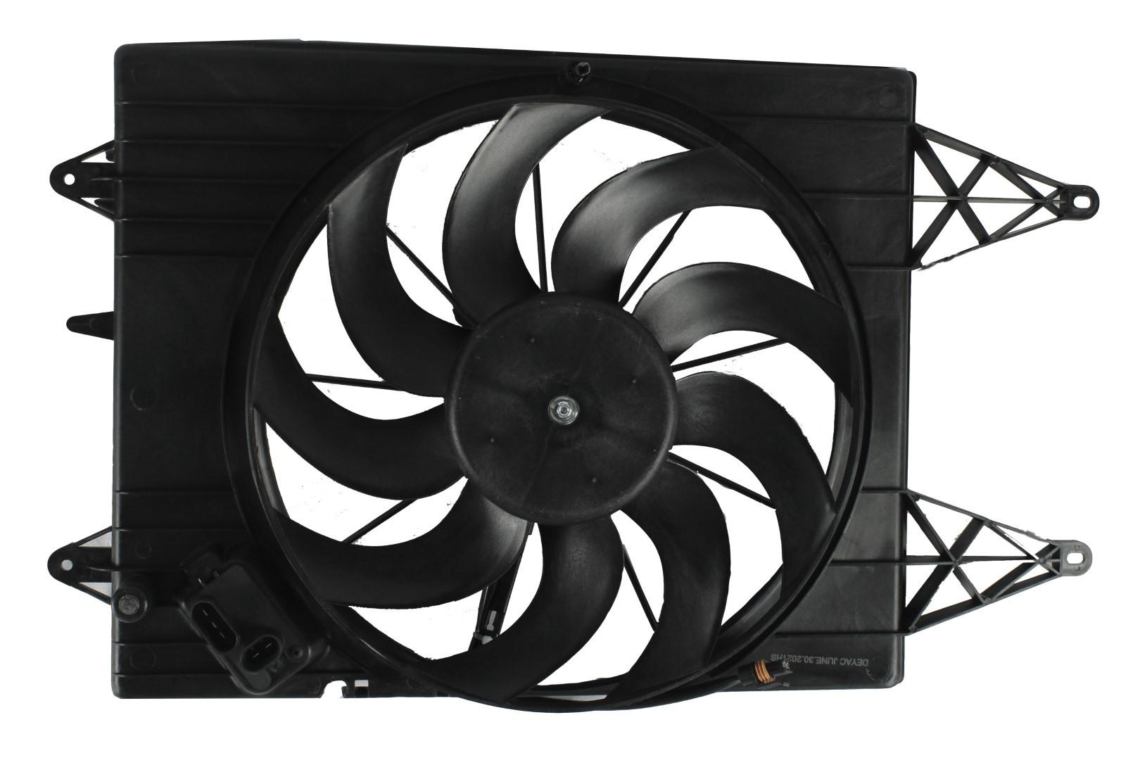 Motoventilador Automotríz Volkswagen Gol 14-17 marca Deyac