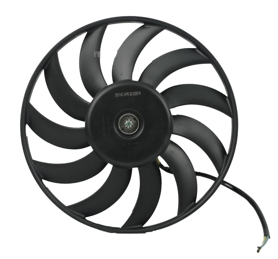 Ventilador Automotríz Izq. (motor y aspas) Audi A4 00-07 marca Deyac