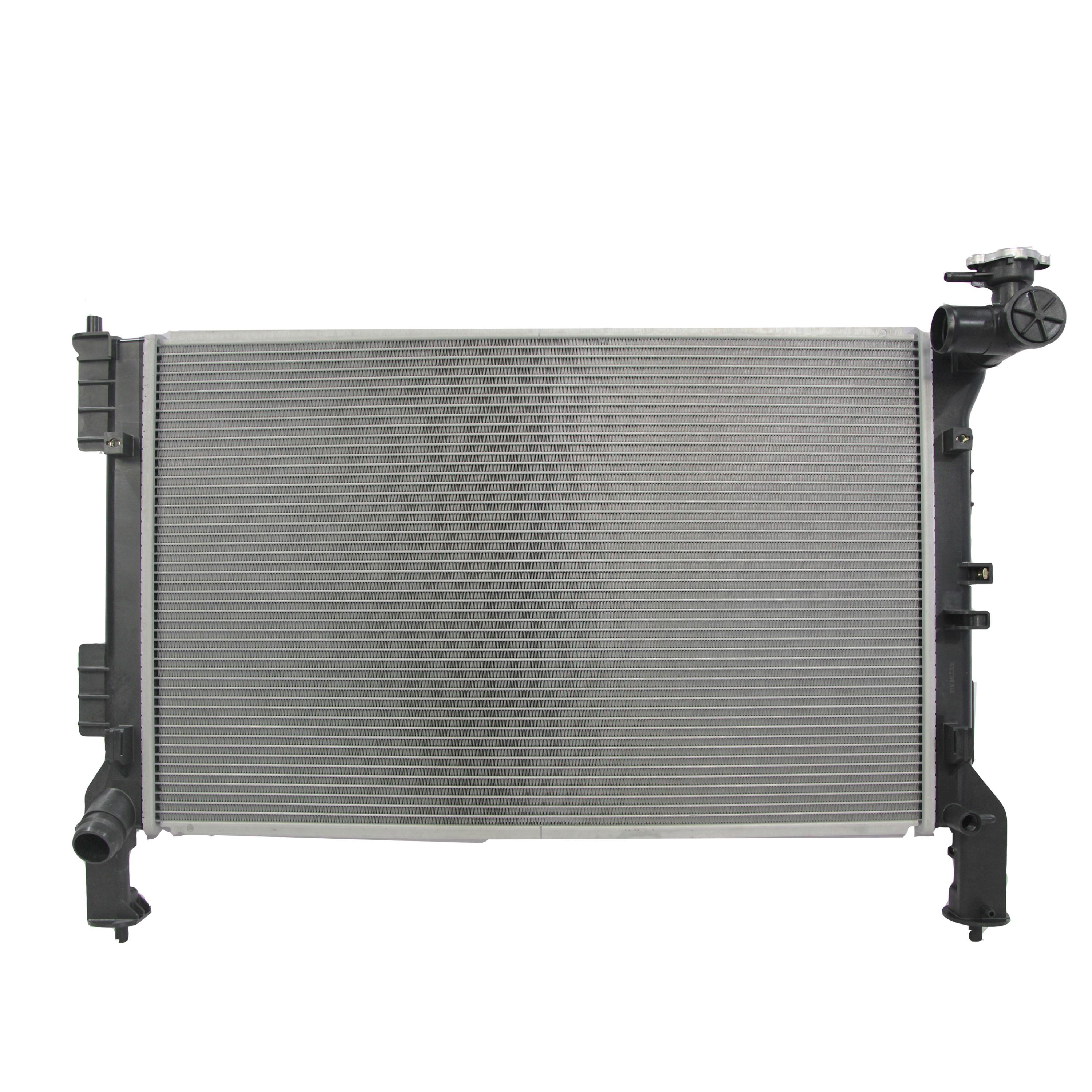 Radiador Automotriz Hyundai Sonata 16-19 Tubo Soldado marca Deyac