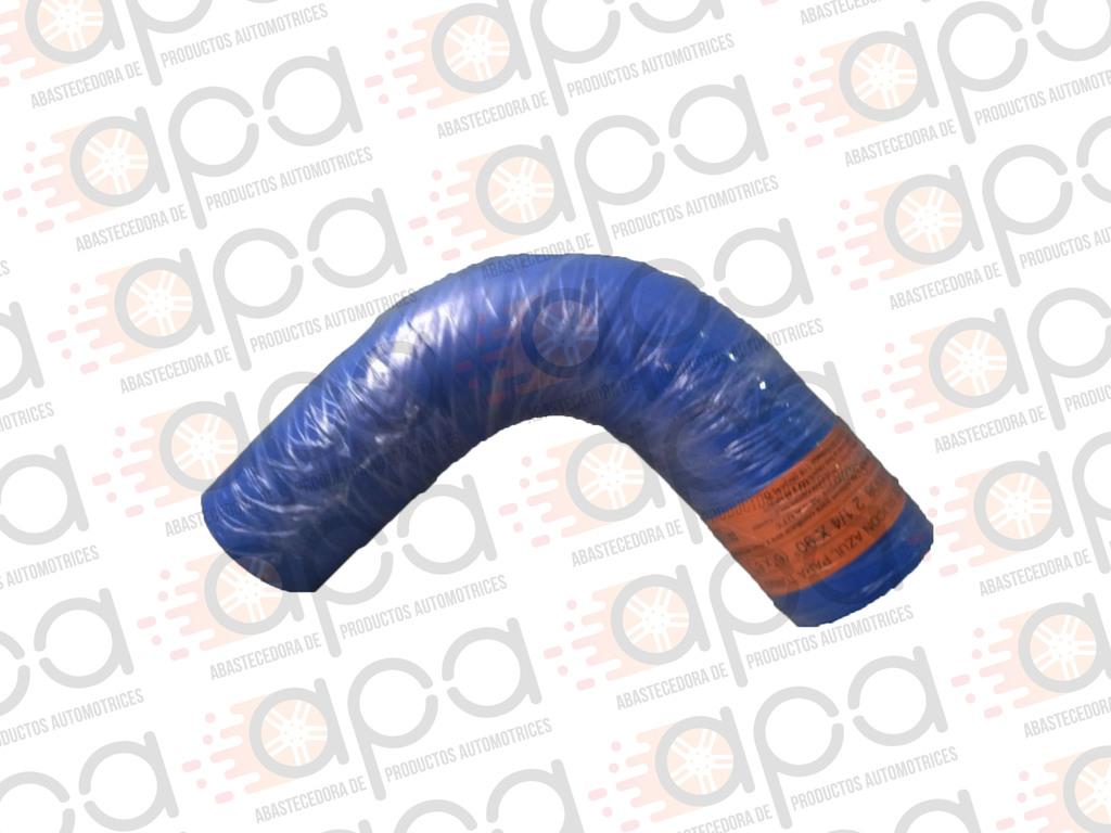 Codo de silicón azul tubería de radiador APA3308 Freightliner M2 106 (12) 2 1/4" x 13 1/2" 90º